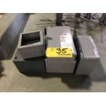 (5) Various Sized Electrical Enclosure