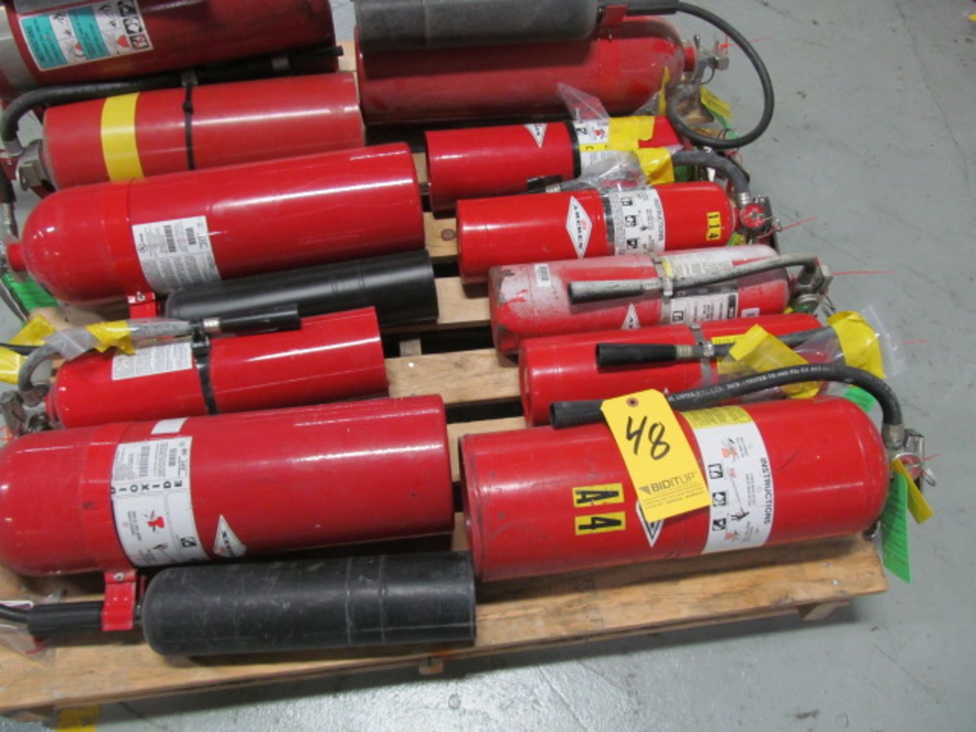 12 Fire Extinguishers