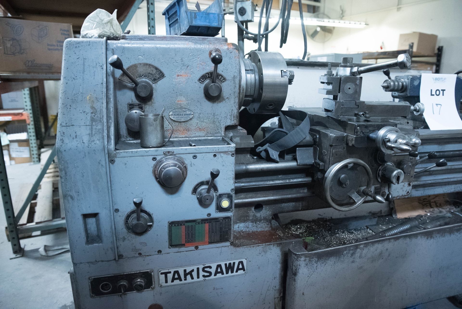 Takisawa Mdl: LE-1500 Horizontal Engine Lathe w/ Variable Speeds, S/N: 9048 - Image 2 of 3