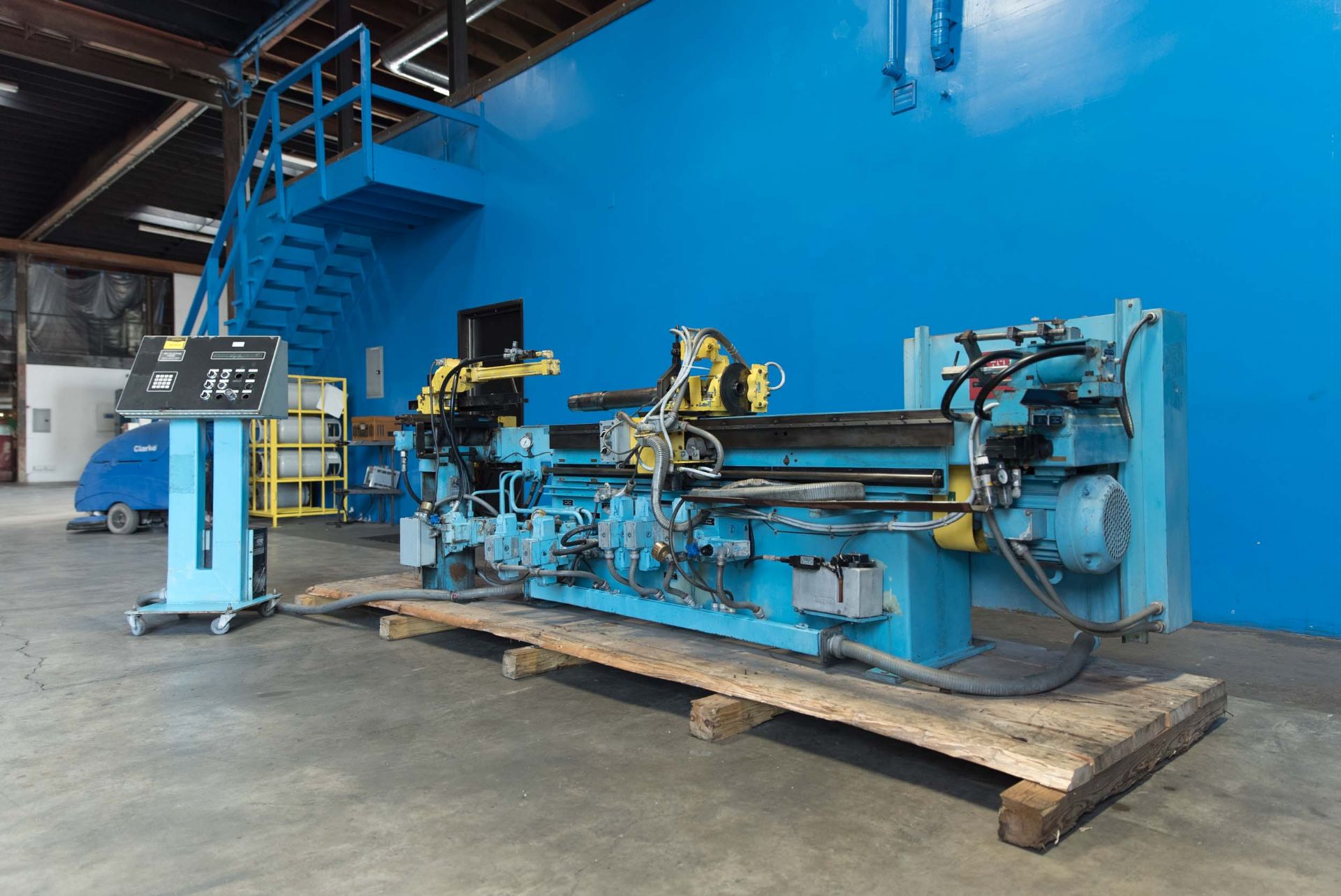 Pines - Horizontal Hydraulic Tube Bender | 1 1/2" x 0.188" WT, Model #1, Digital Dial- A- Bend - Image 2 of 13