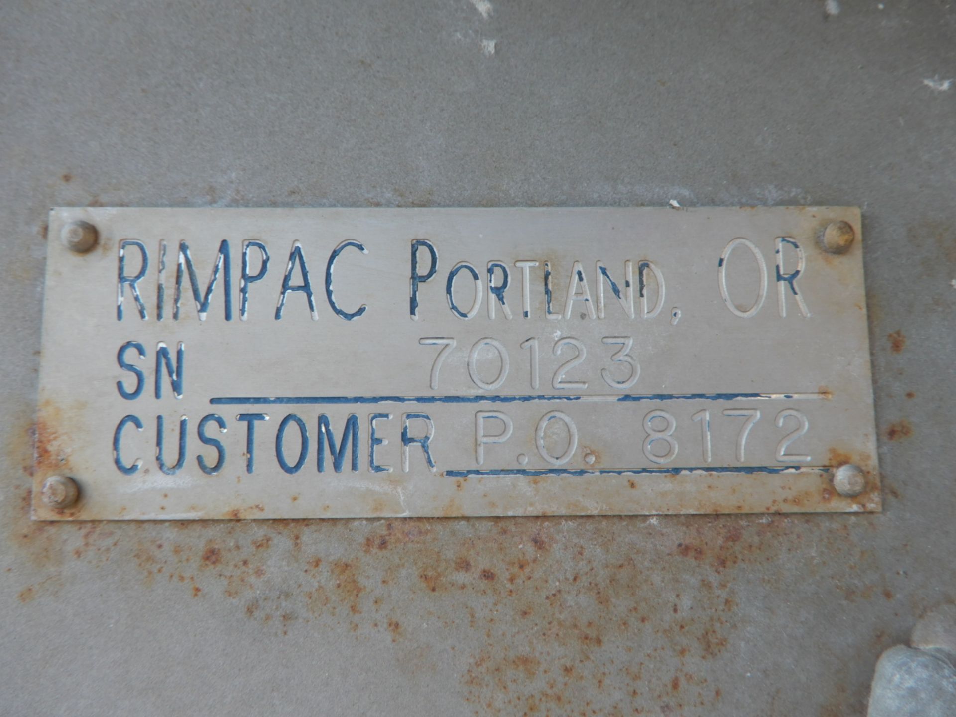 15' Rimpac Conveyor S/N 70123 - Image 2 of 3