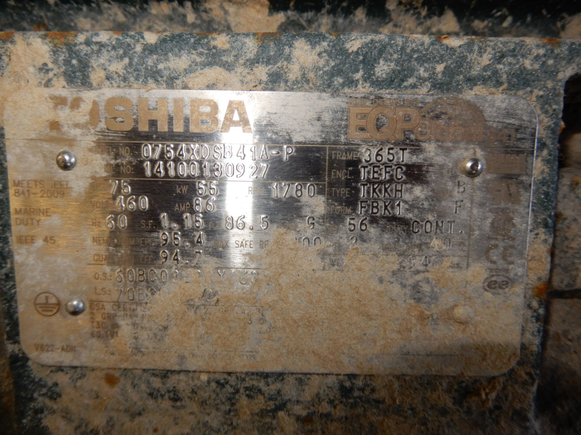 Stock Pump W/ Toshiba 30 Hp Motor - Image 2 of 3