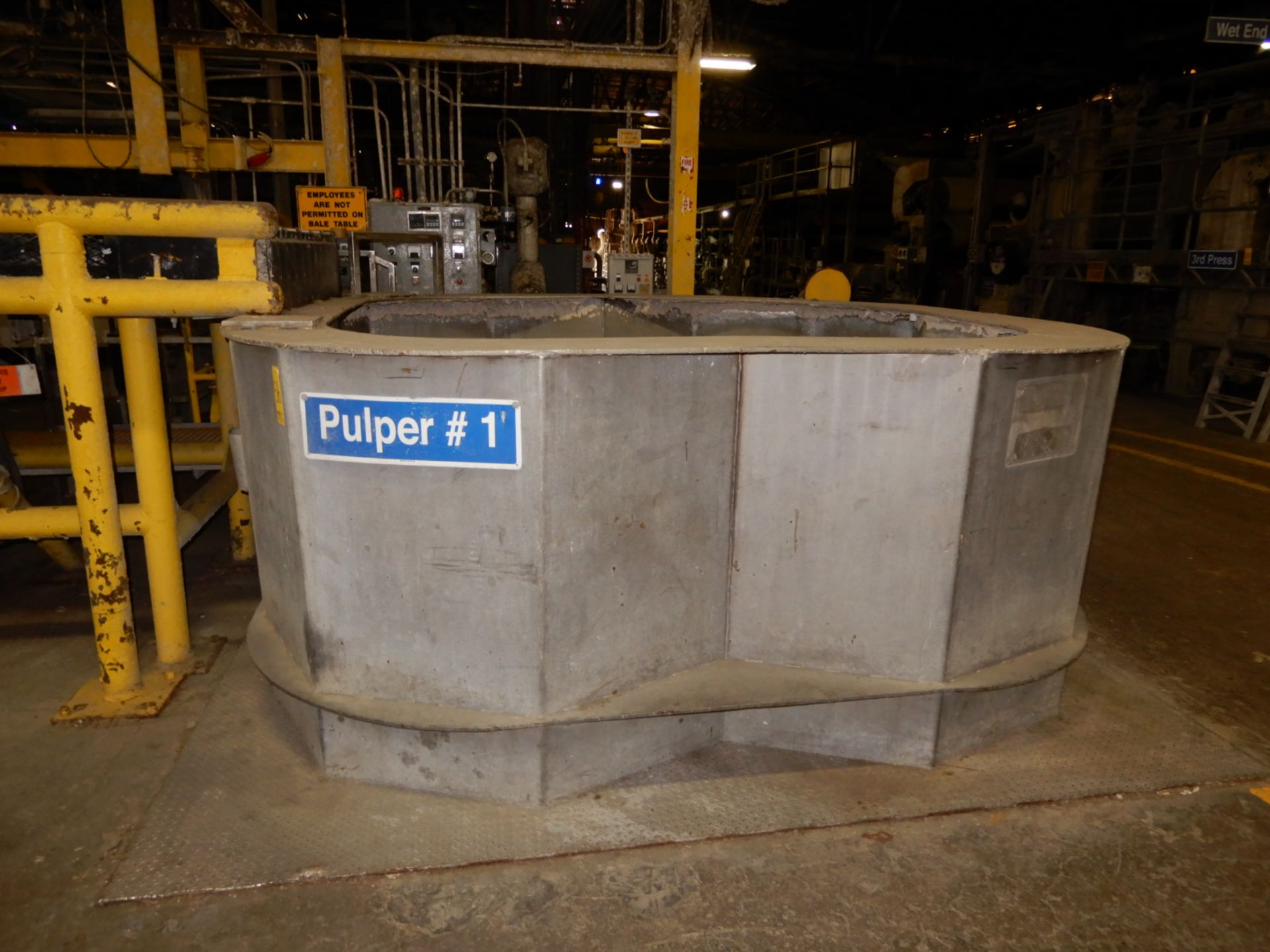 Pulper #1 S/S W Gearbox Drive And Motor