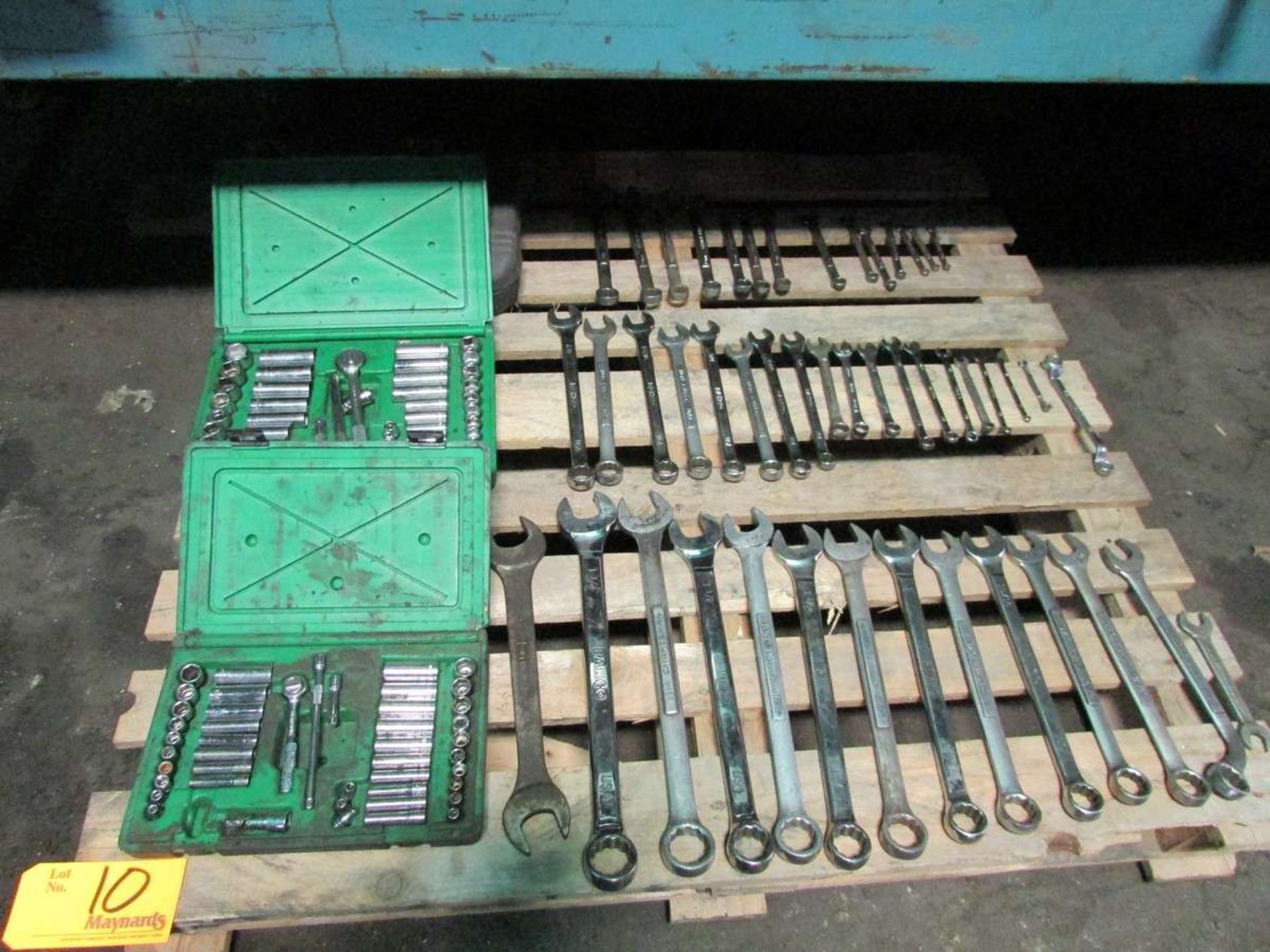 (1) Pallet of Wrenches and Sockets