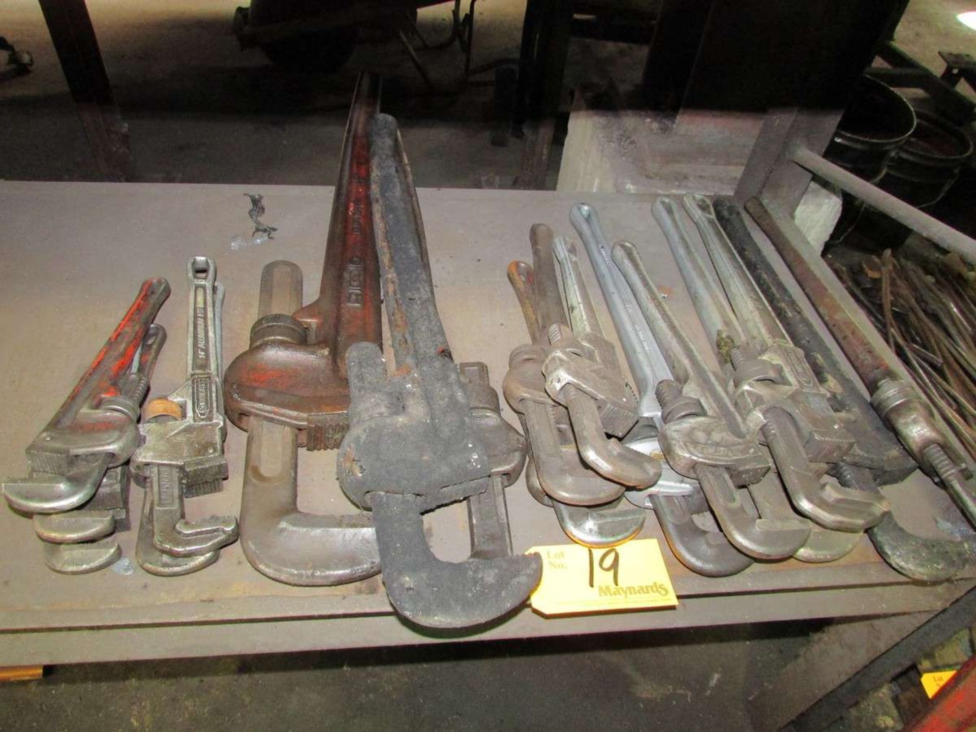 (18) Pipe Wrenches