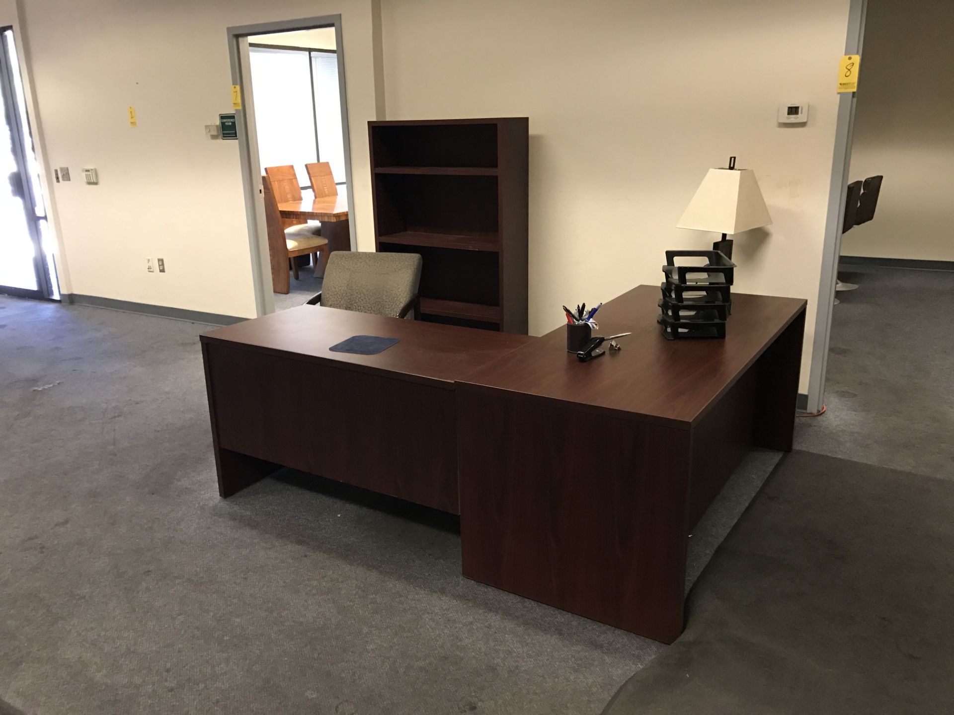 Office Furniture, includes all office furniture in main office area, desks, chairs, sofas, book - Image 3 of 3