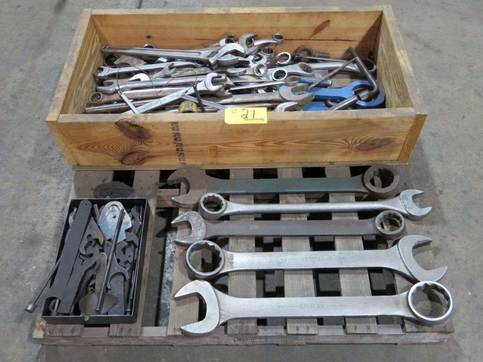 Lot of Large Wrenches