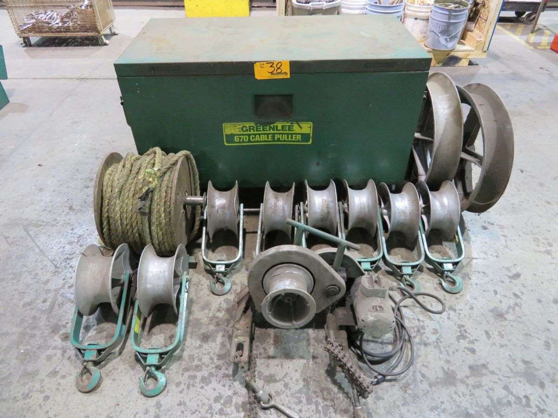 Greenlee 670 Cable Pulling System