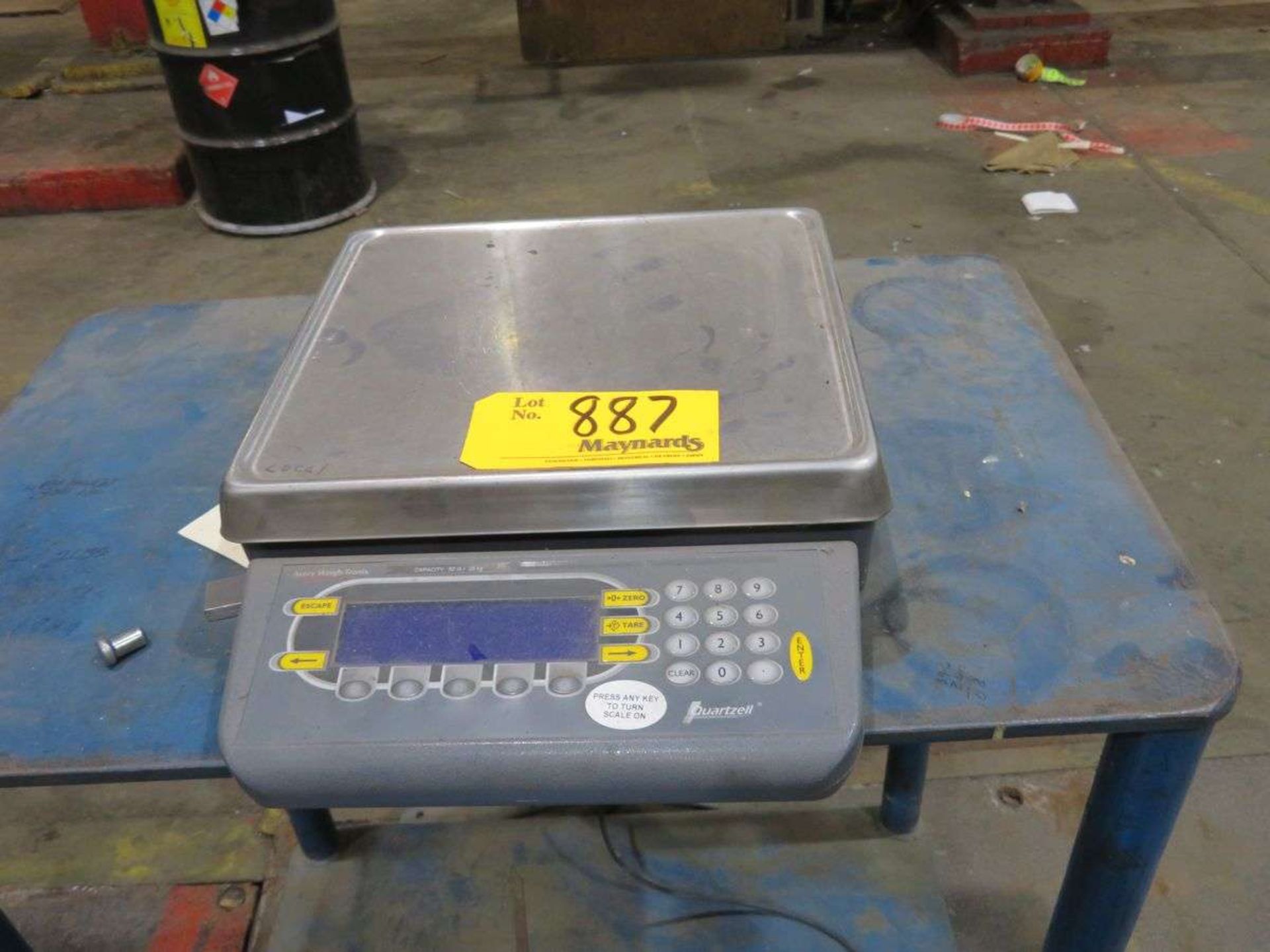 Avery Weigh-Tronix DS2424A-005 24" x 24" Scale w/ Counting Scale Digital Readout - Image 3 of 3