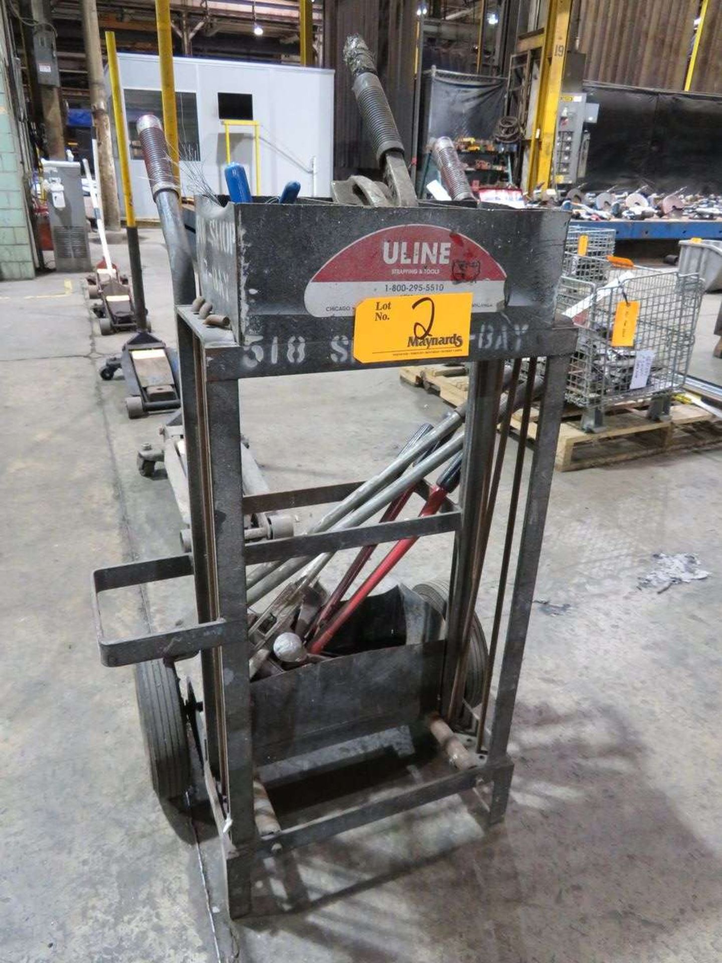 Uline Banding Cart