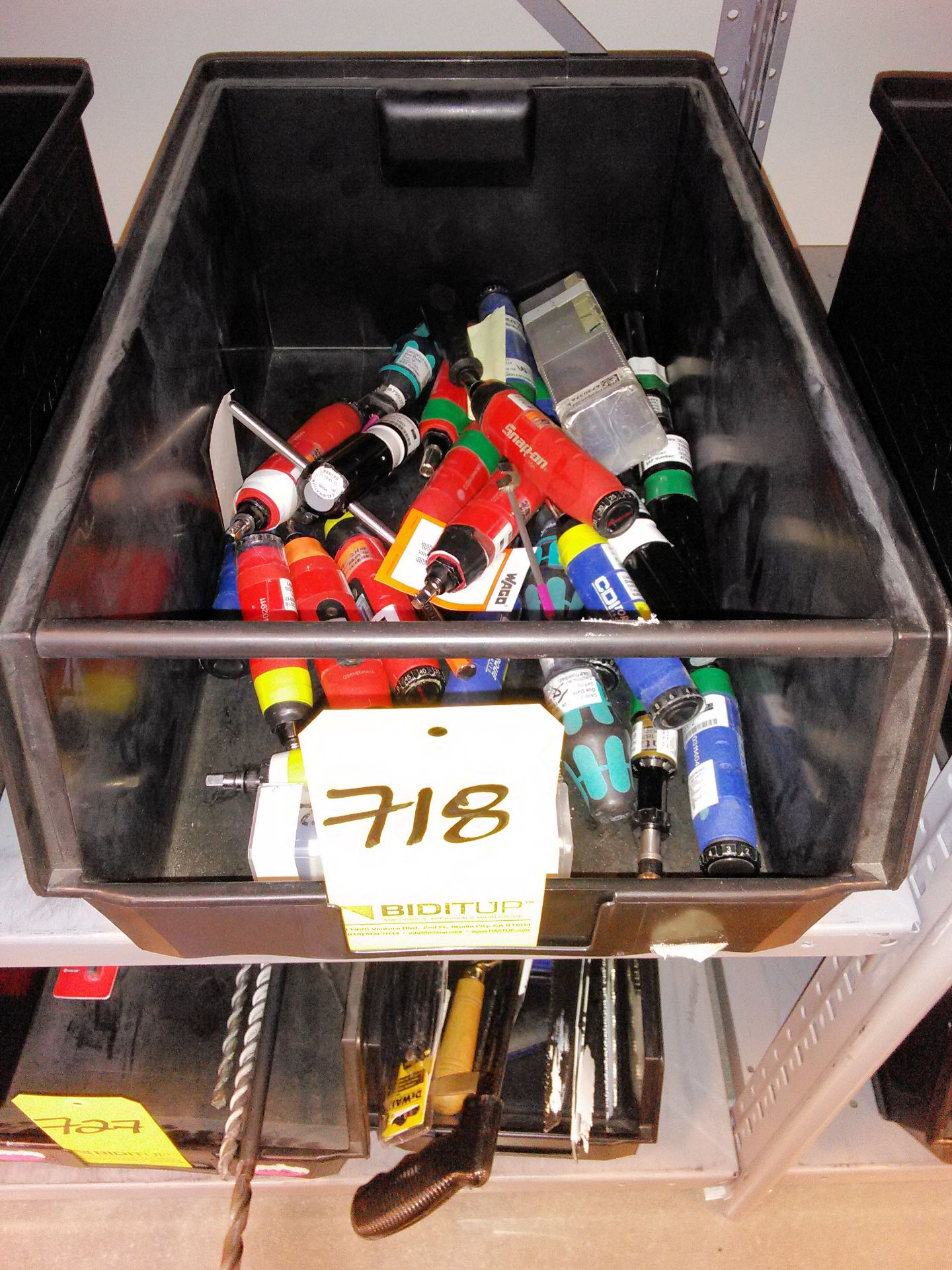 Lot-Small Torque Tools in (1) Bin, (Bldg 2)