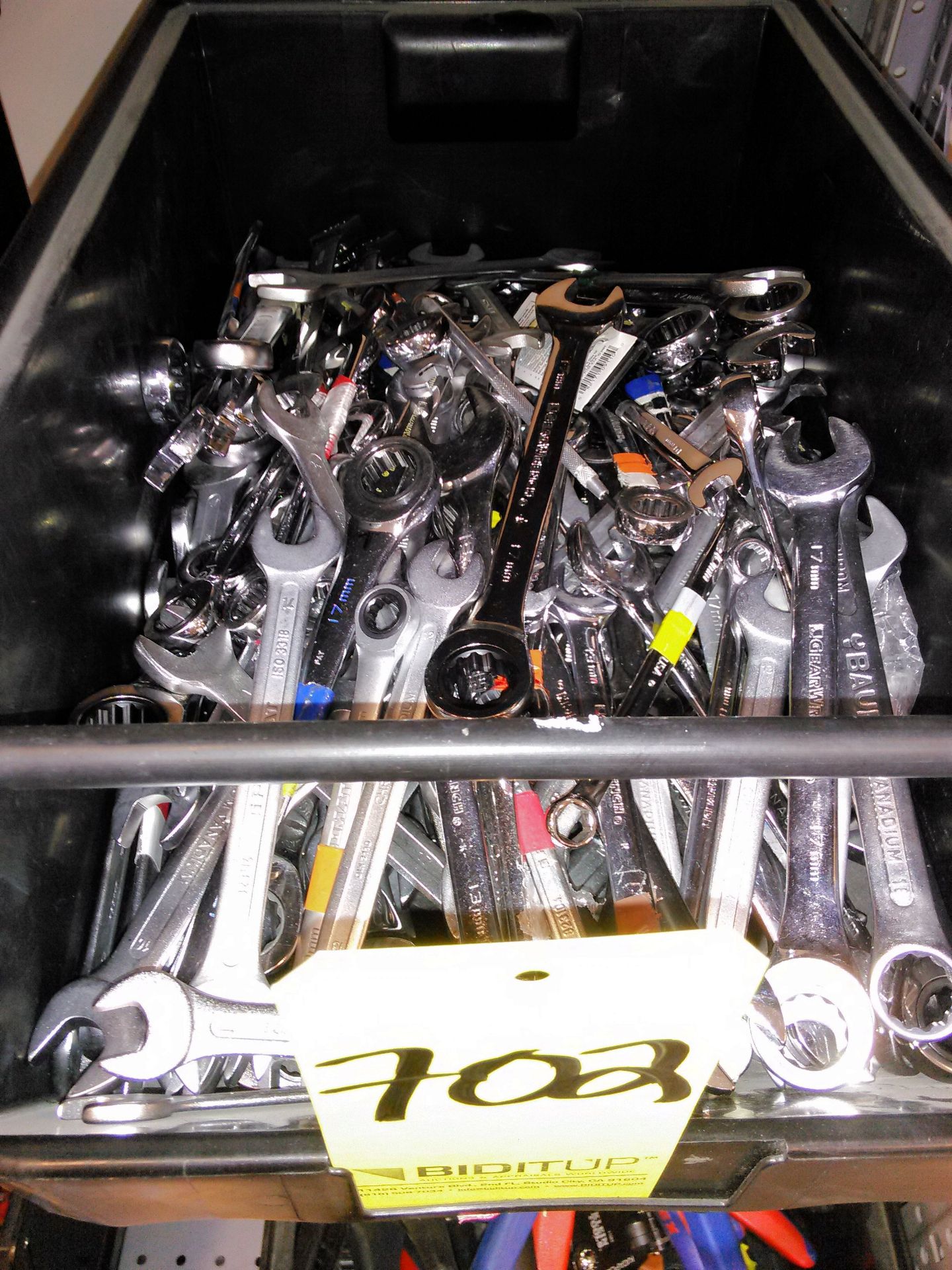 Lot-Wrenches in (1) Bin, (Bldg 2)