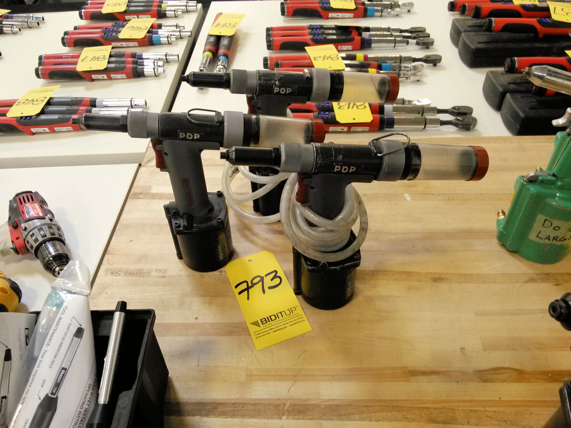 Lot-(3) POP Pneumatic Pop Rivel Guns, (Bldg 2)