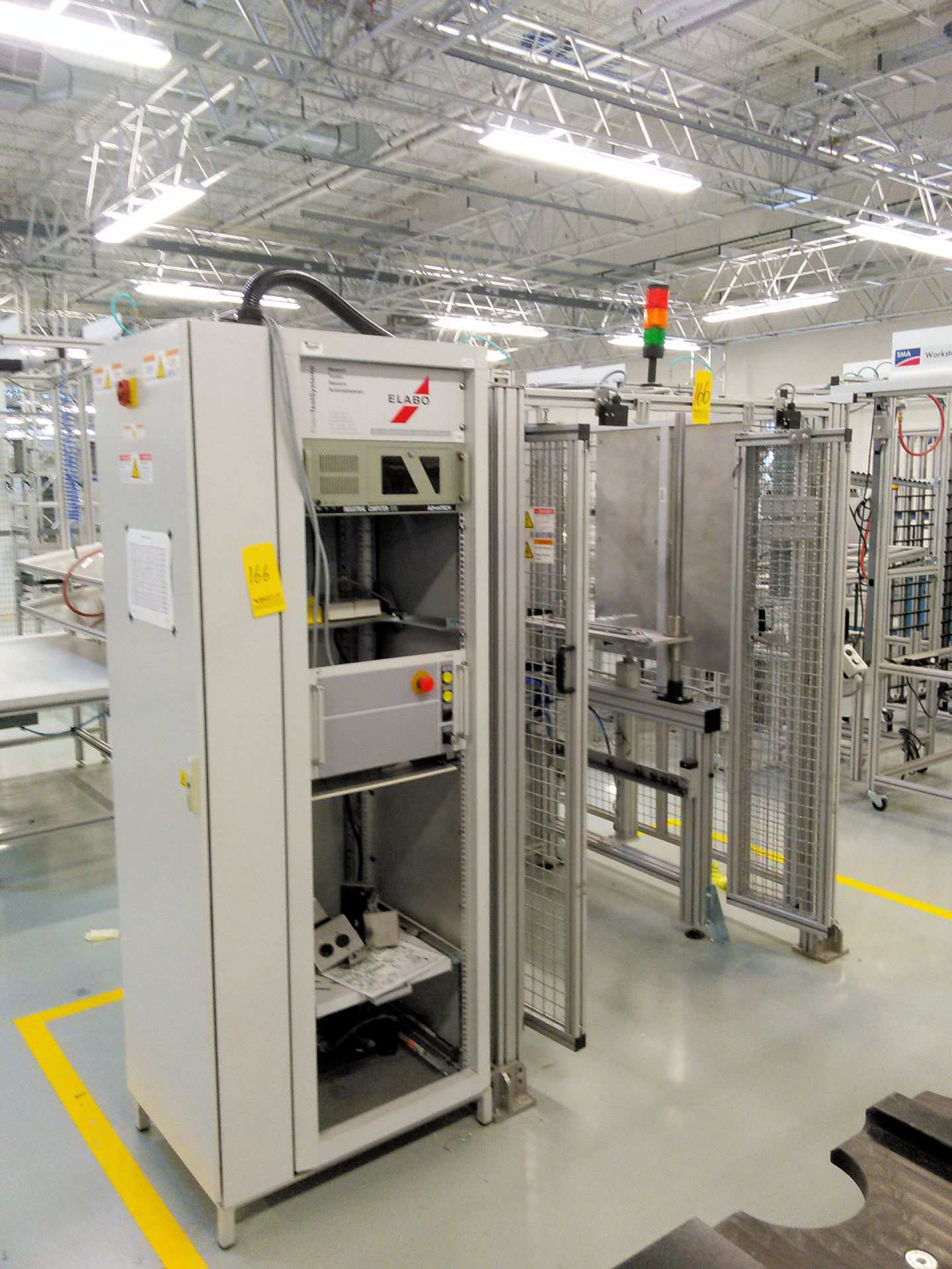 ELABO Safety Test System for PV-Inverter, Consisting of Caged Test Station, Elabo System Cabinet - Image 3 of 3