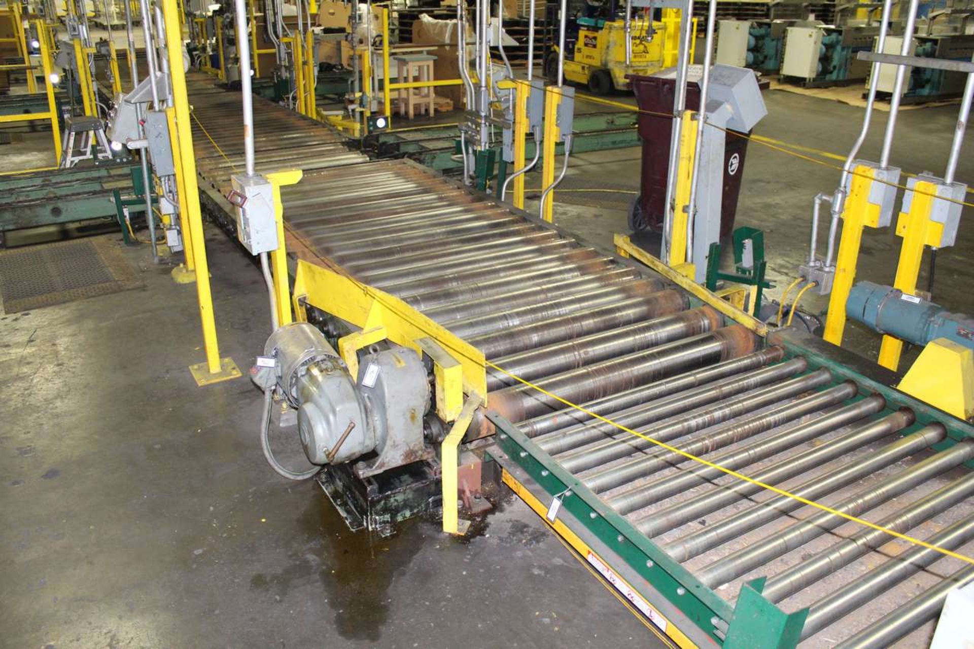 Heavy Duty Power Roller Conveyor Line