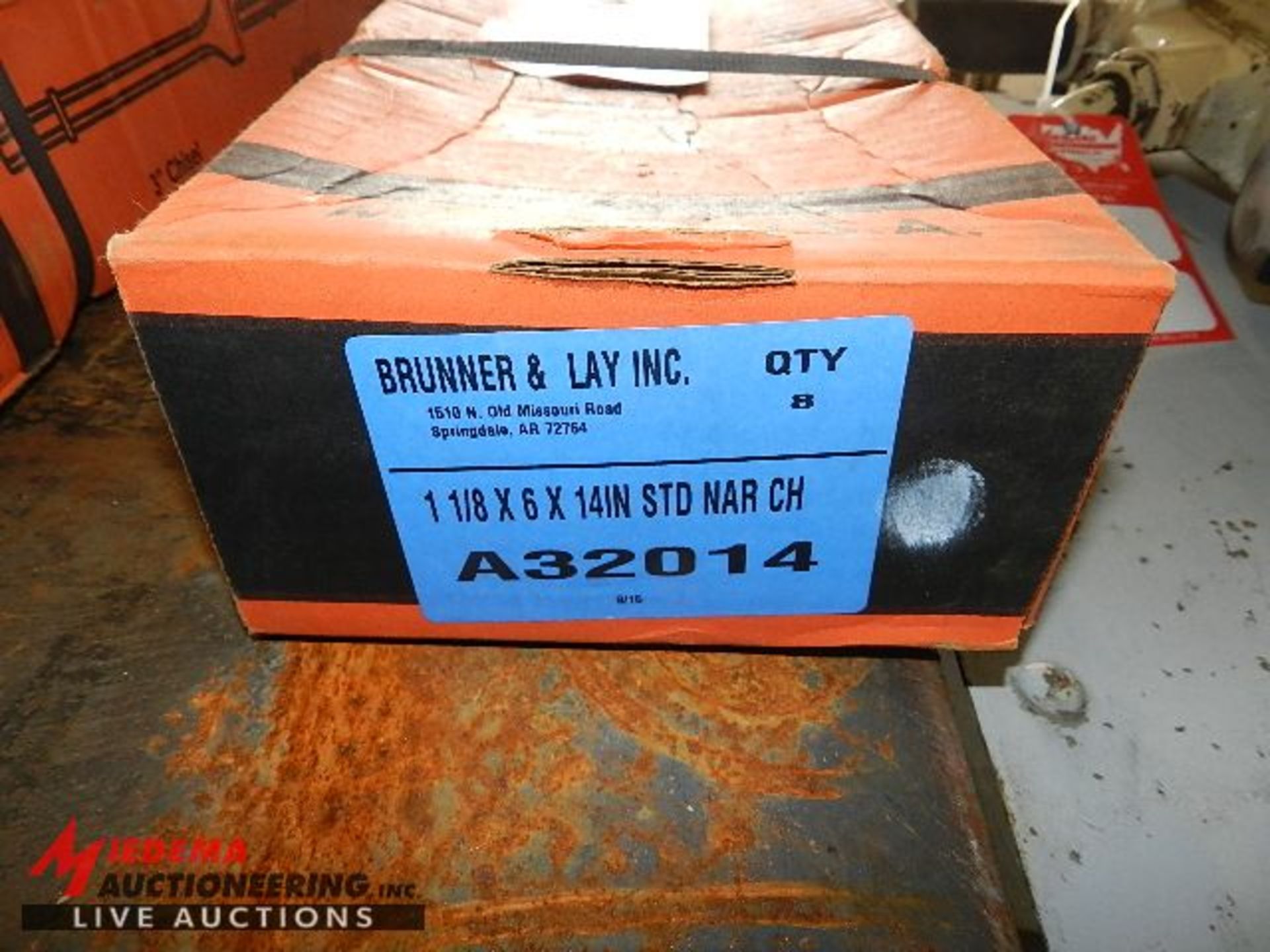 NEW BOX OF BRUNNER & LAY INC. 1 1/8'' BY 6'' BY 14'' 3'' CHISEL, MODEL #A33014 - Bild 2 aus 2