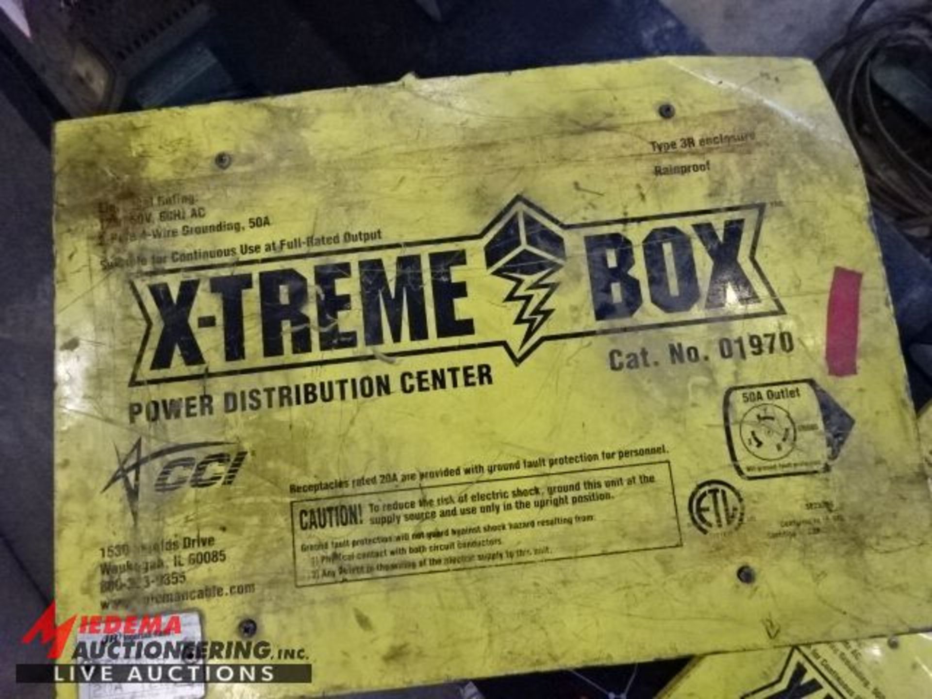 INGERSOLL RAND 20A120V X-TREME POWER BOX POWER DISTRIBUTION CENTER - Image 5 of 5