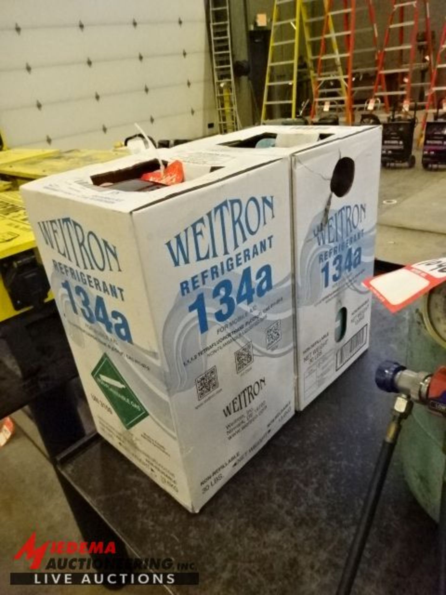 NEW WEITRON REFRIGERANT 134A TANKS - Image 2 of 3