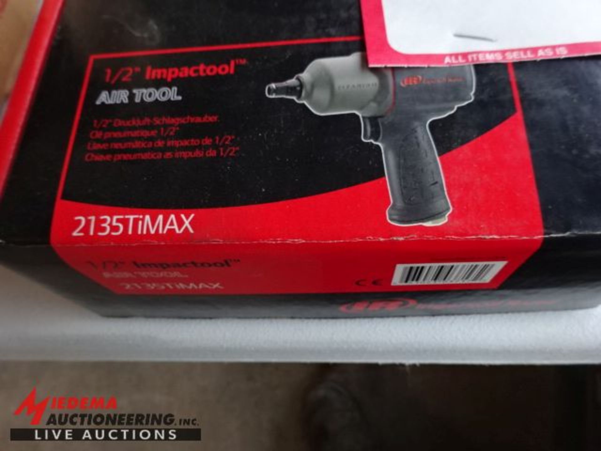 NEW INGERSOLL RAND 2135TiMAX 1/2'' IMPACT TOOL