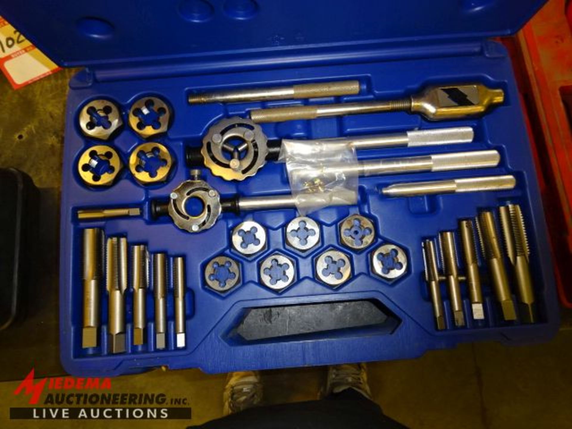 (2) IRWIN TAP AND HEXAGON DIE MASTER SETS. 1 COMPLETE, 1 FOR PARTS