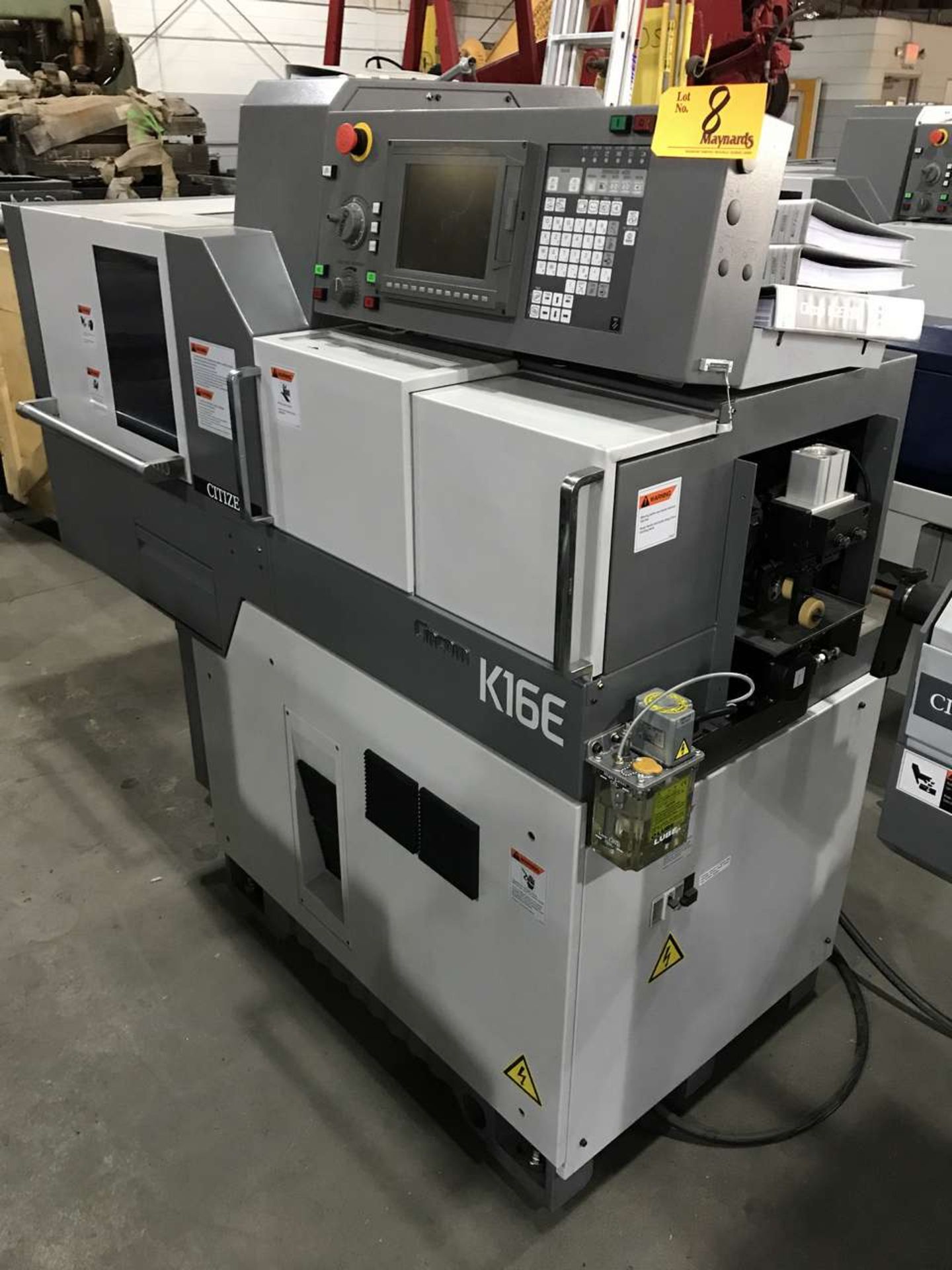 2015 Citizen K16EV IIP 16mm Swiss Type CNC Screw Machine