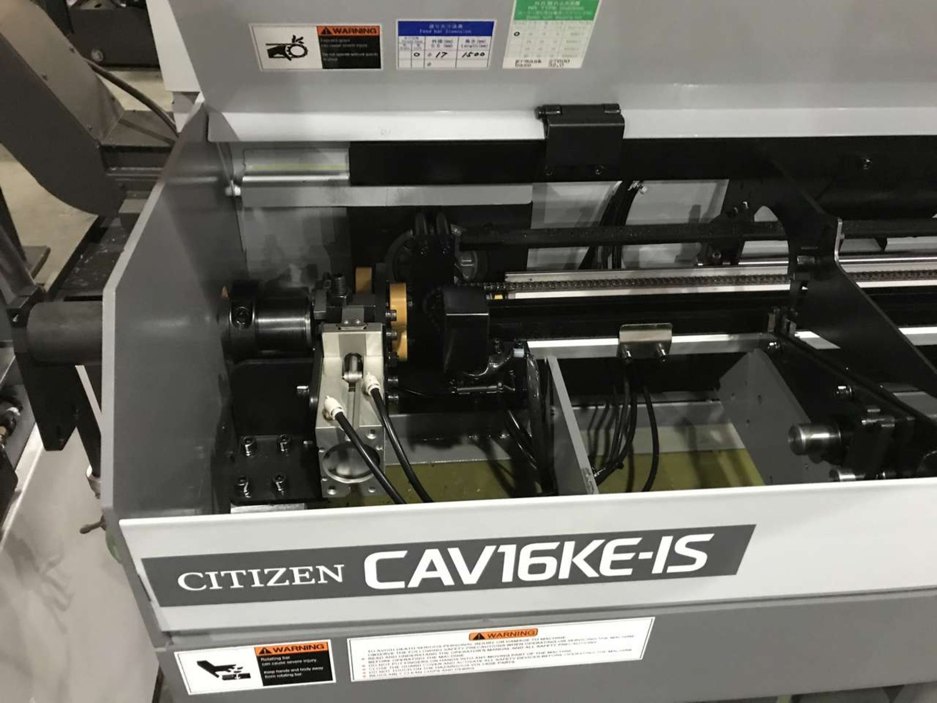 2015 Citizen K16EV IIP 16mm Swiss Type CNC Screw Machine - Image 8 of 10