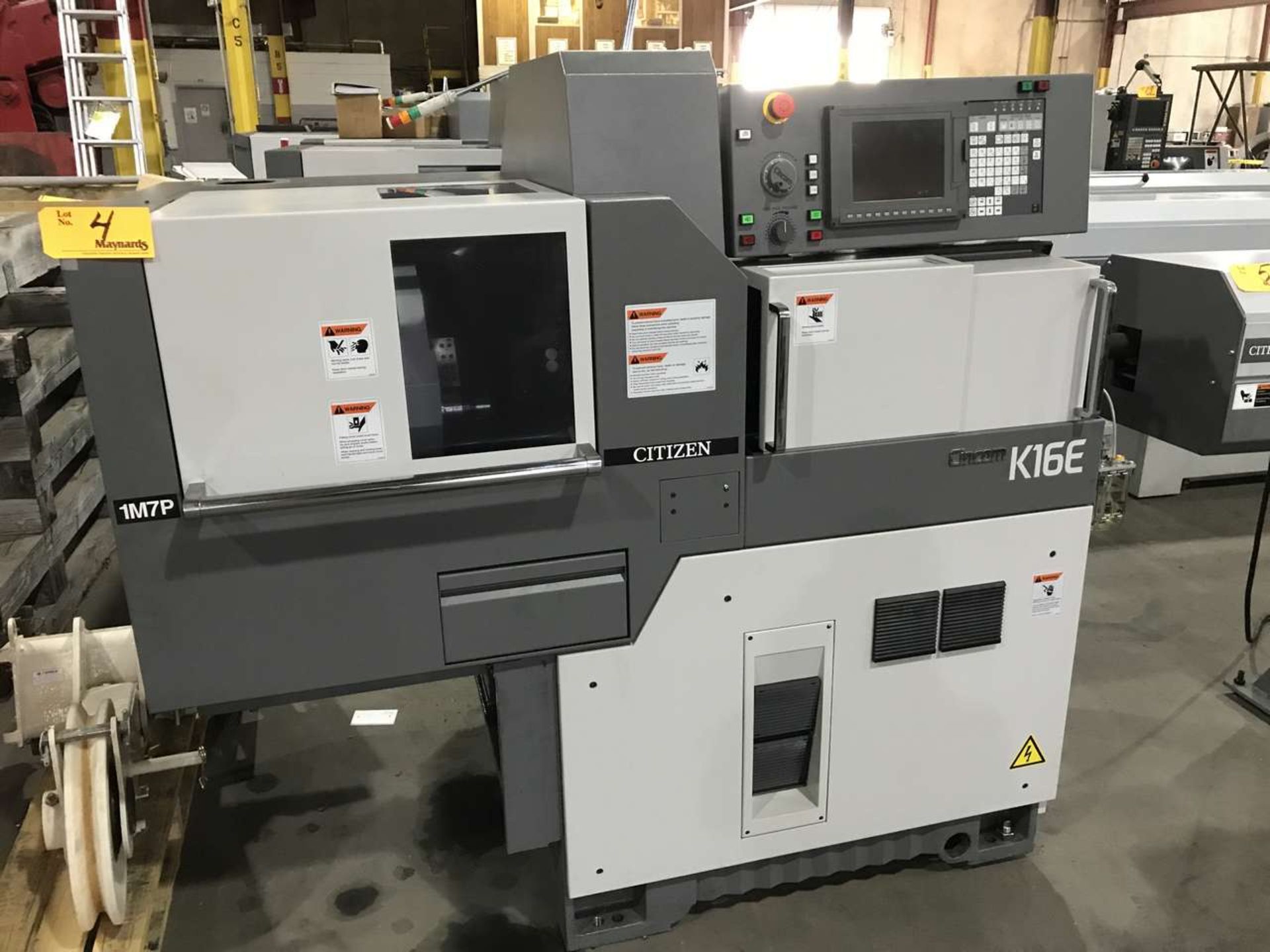 2015 Citizen K16E VIIP 16mm Swiss Type CNC Screw Machine