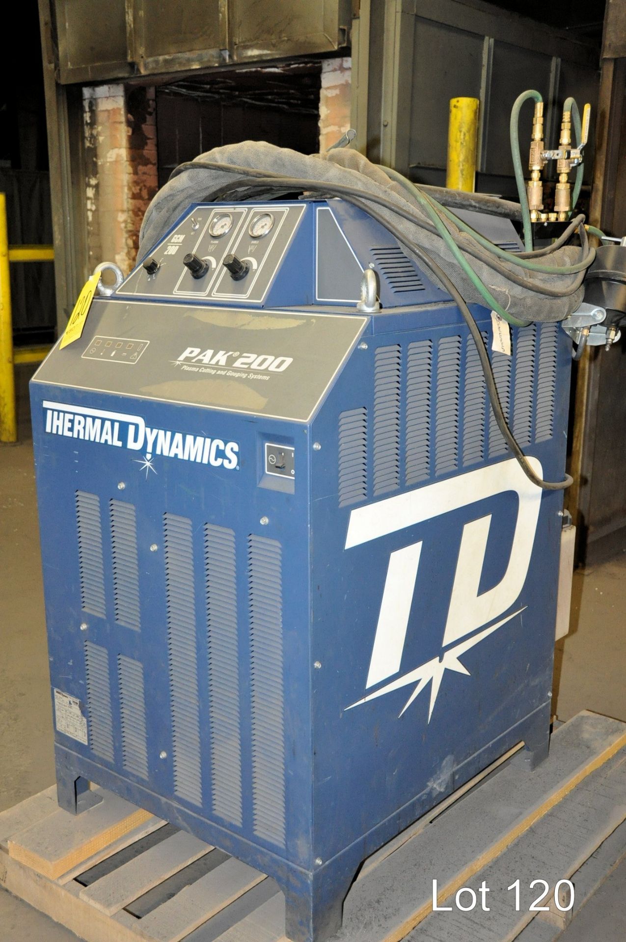 2012 THERMAL DYNAMICS MODEL PAK 200, Plasma Cutting and Gouging System, S/N JP1237009, with Leads - Image 2 of 3