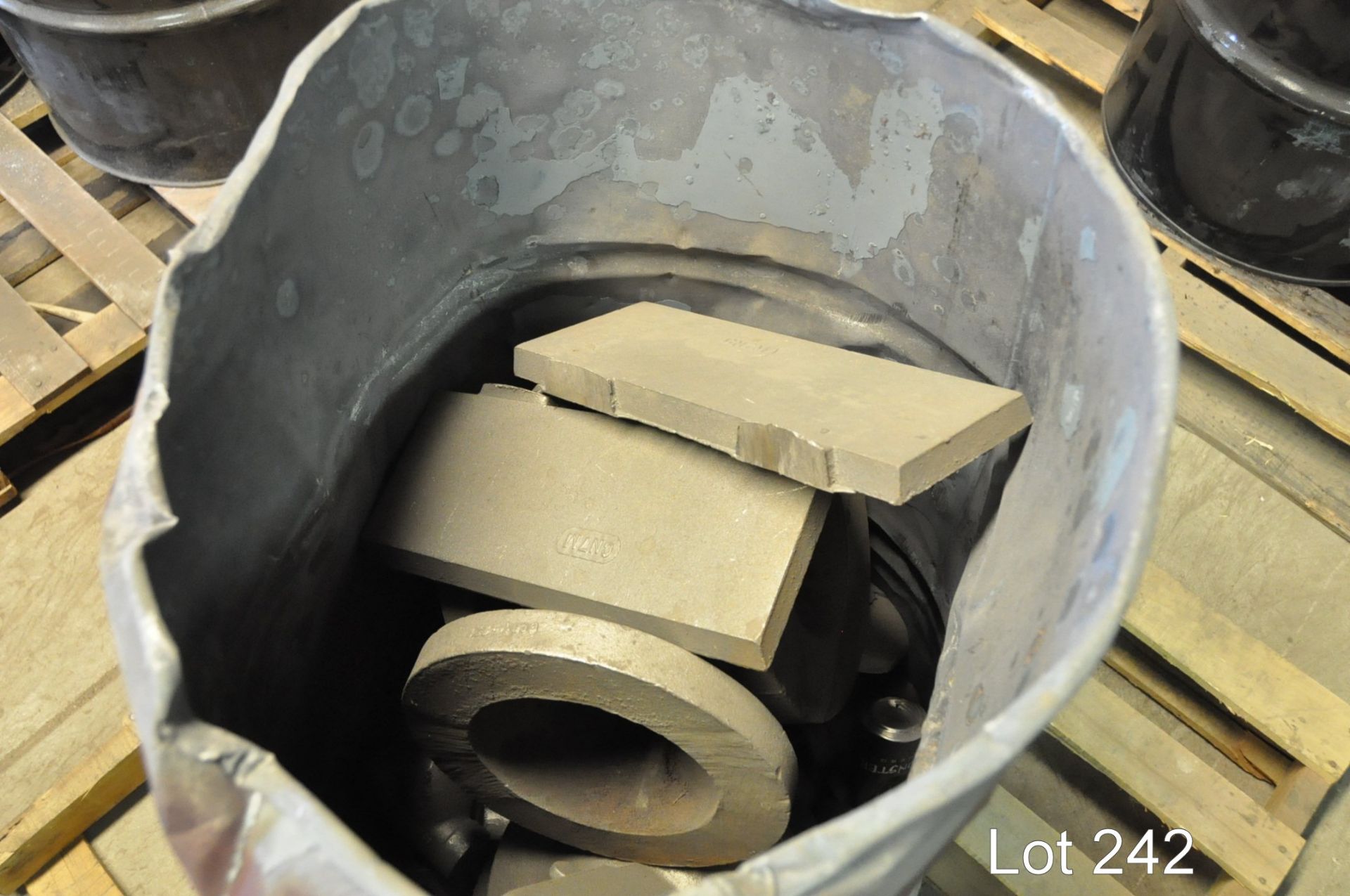 Lot-CN7M Material for Re-Melt in (1) Crate, (2) Drums and (1) Tub, (4,052-Lbs.) - Image 2 of 4