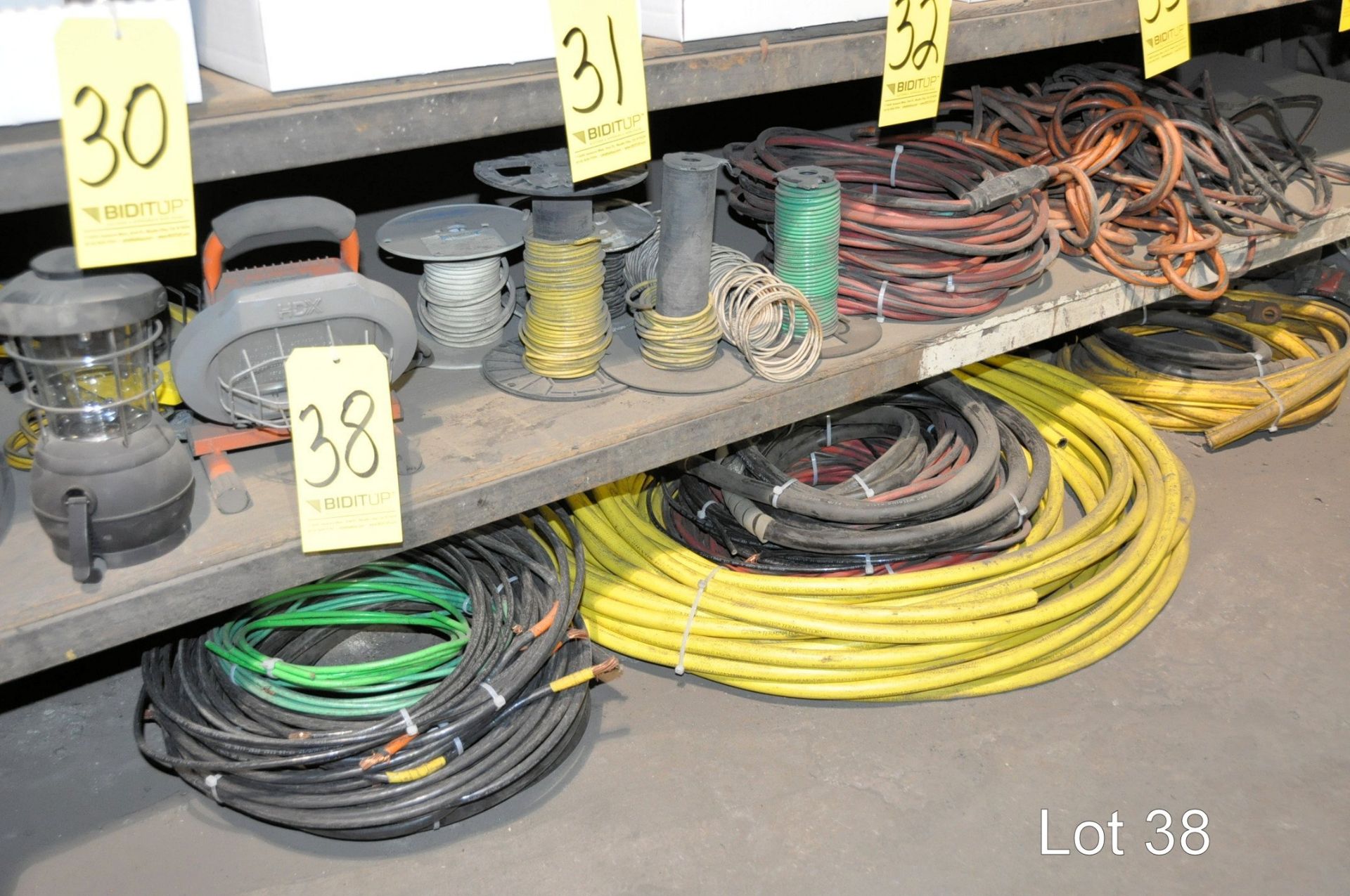 Lot-Lights, Extension Cords and Wire
