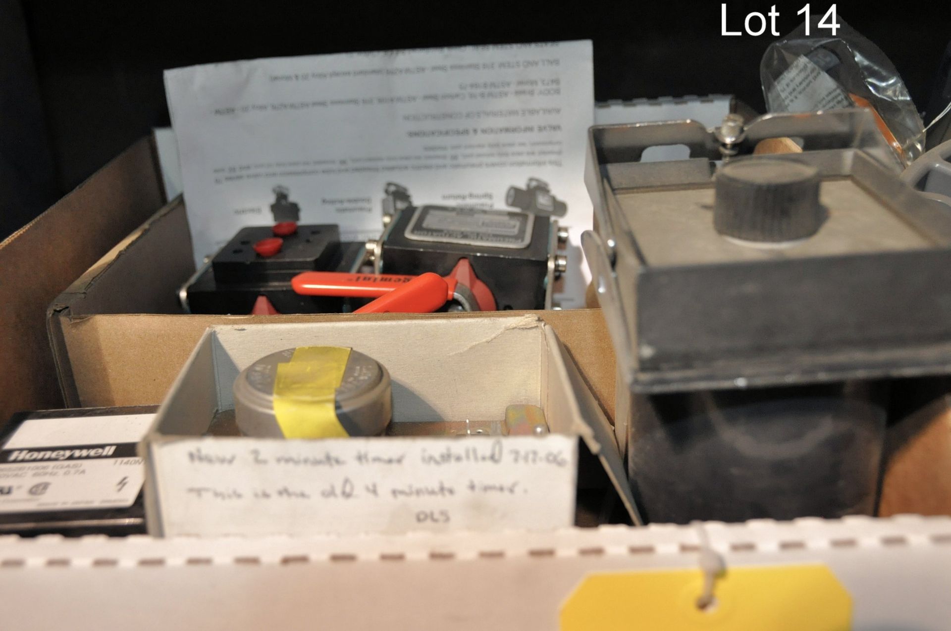 Lot-Machine Maintenance Parts in (2) Boxes