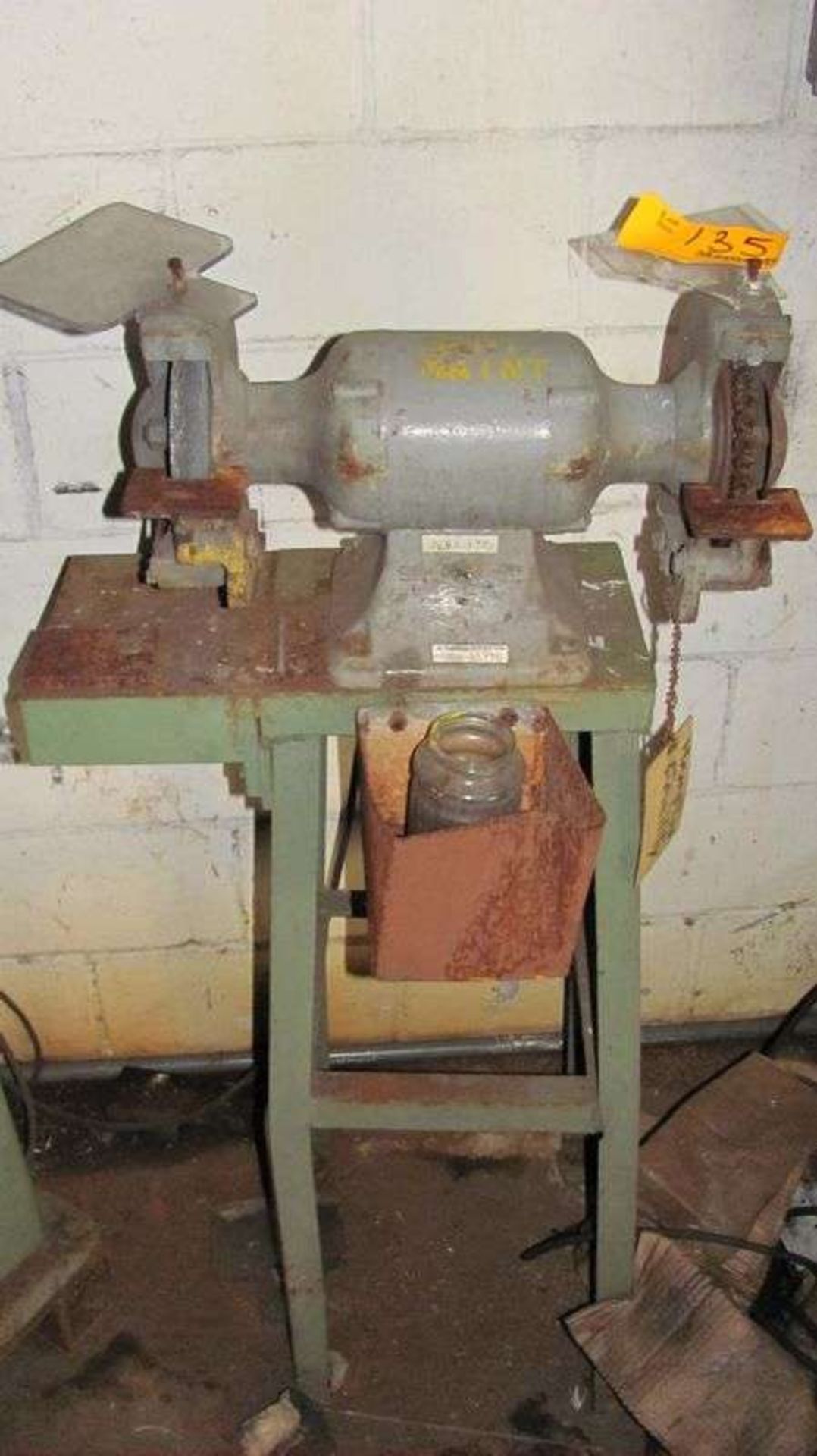 8" Double-End Pedestal Grinder