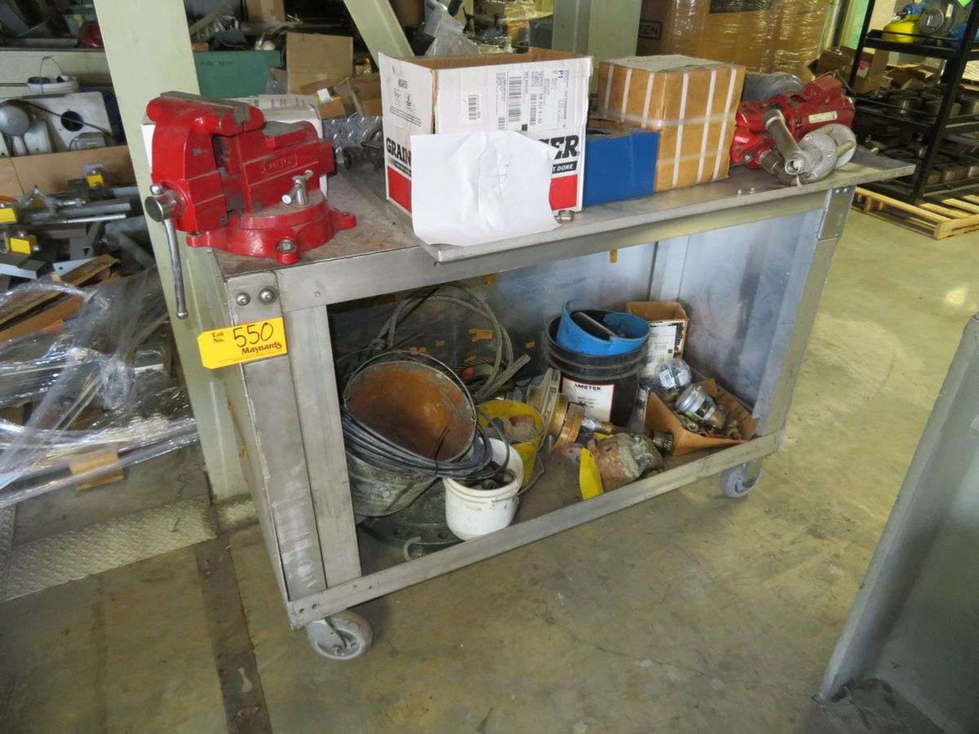 Pump Repair Cart