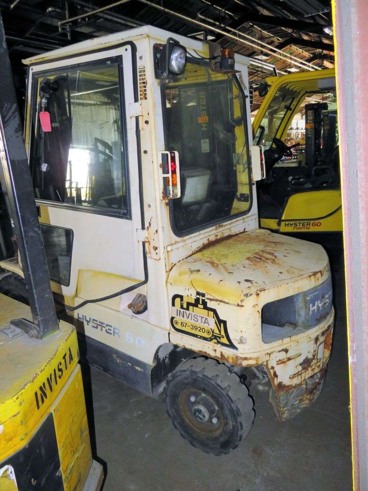 Hyster H50XM Gasoline Fork Truck - Image 4 of 10