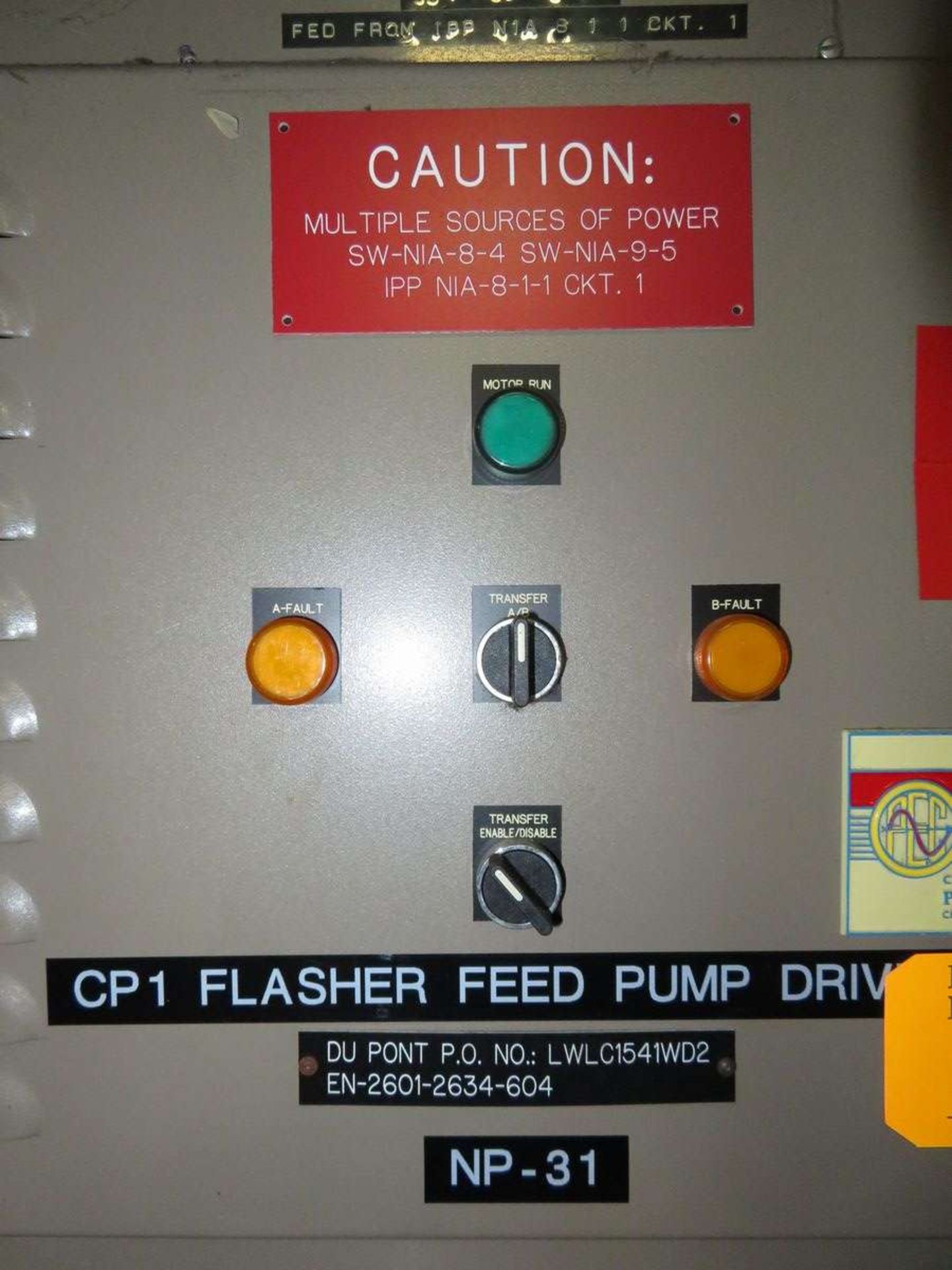 PEC (2) Electrical Pump Control Cabinets - Bild 2 aus 5