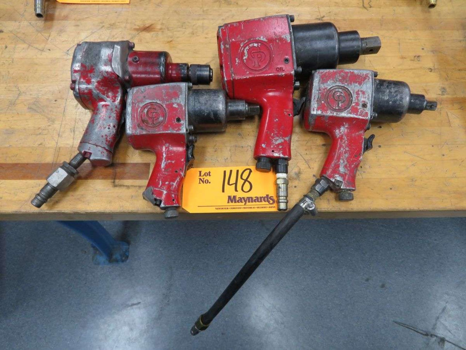 Chicago Pneumatic (4) Pneumatic Impact Wrenches