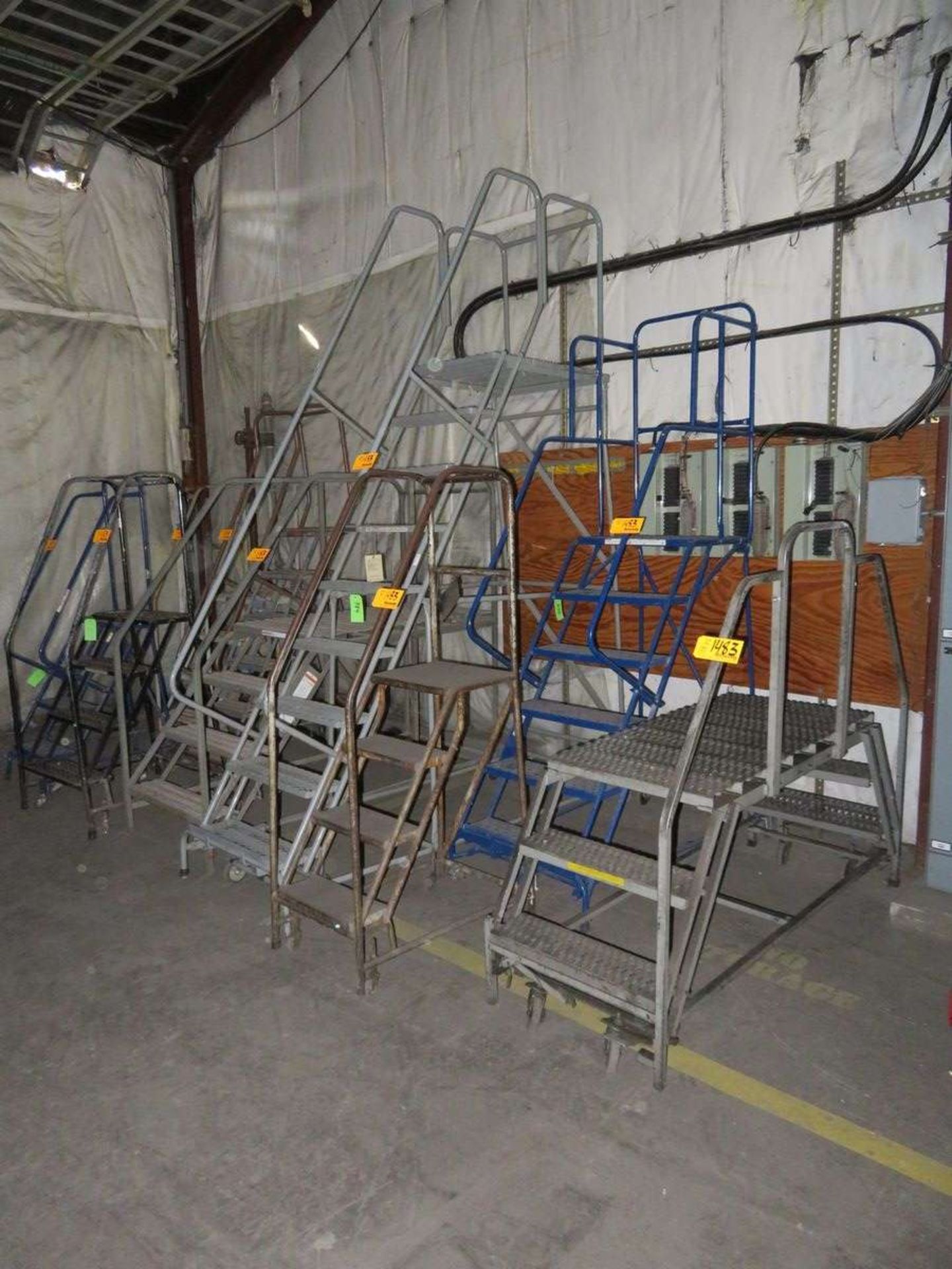 (9) Assorted Safety Staircases