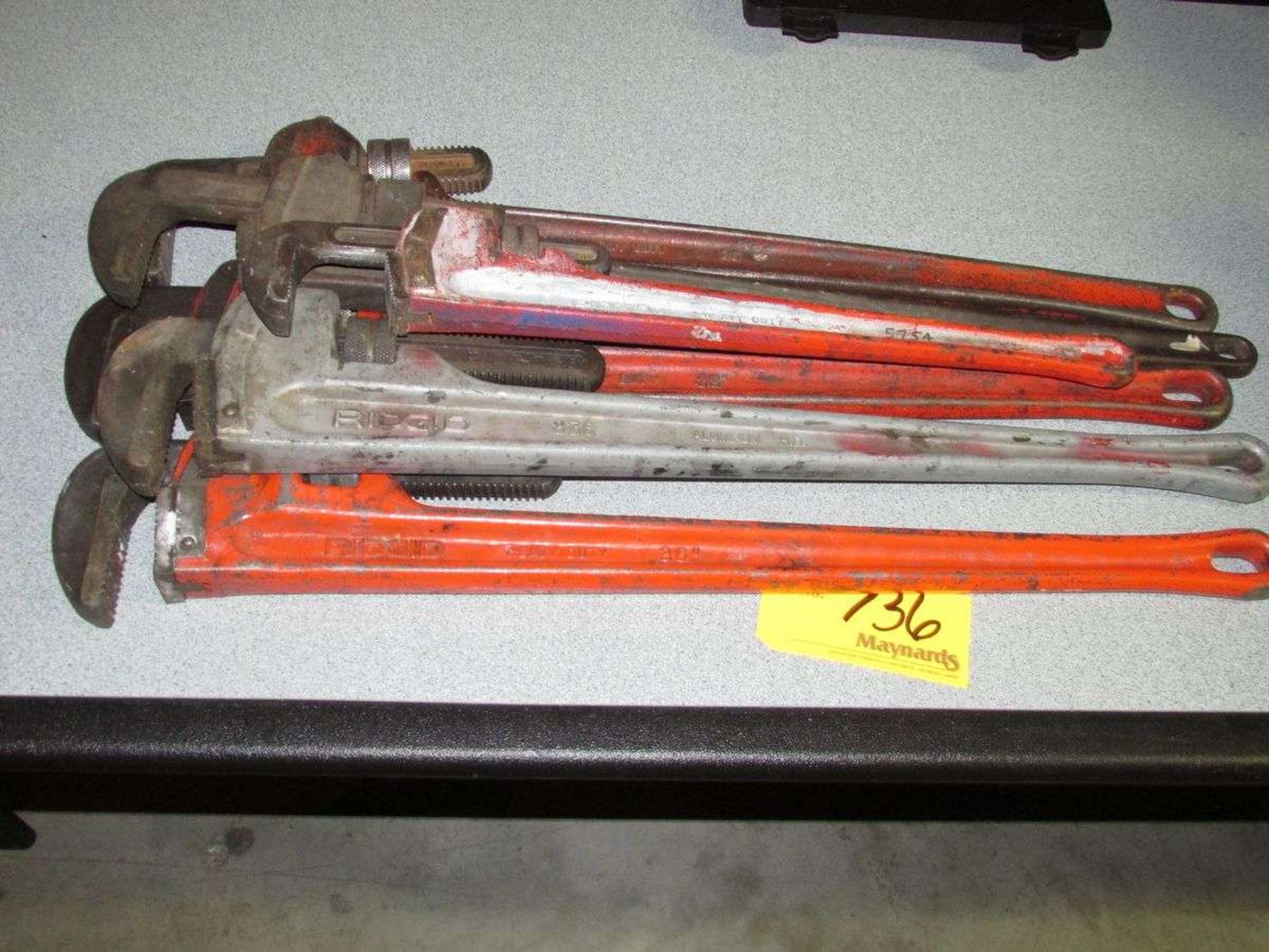 Ridgid (6) Pipe Wrenches