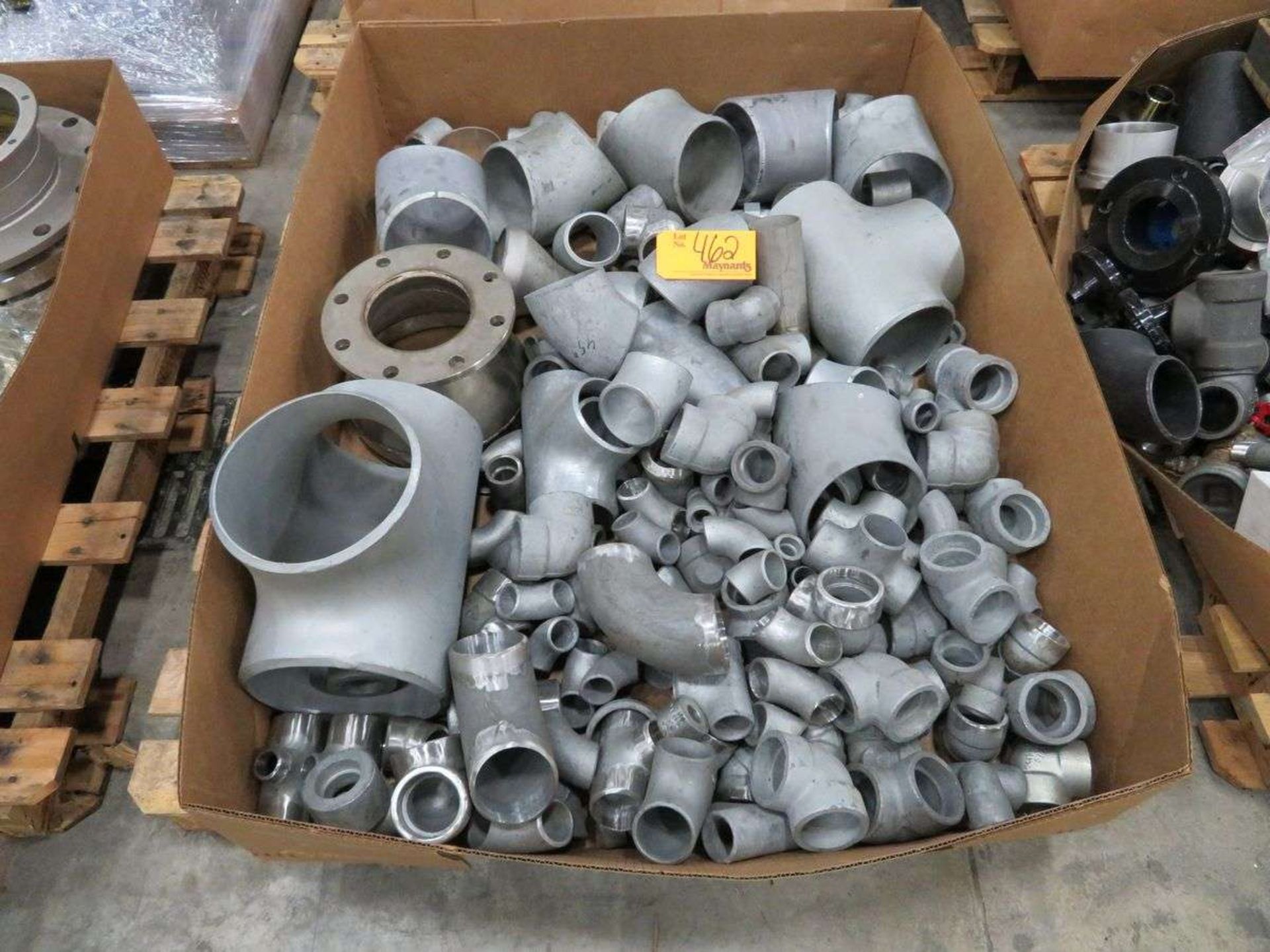 (10) Pallets of Assorted Pipe Fittings, Couplings, Support Clamps, High Pressure Fittings, Etc. - Bild 6 aus 11