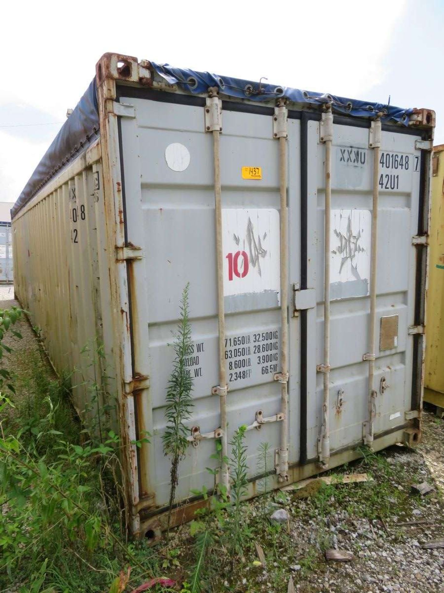 1989 JSO-AA89-ML 40' Tarp Top Shipping Container