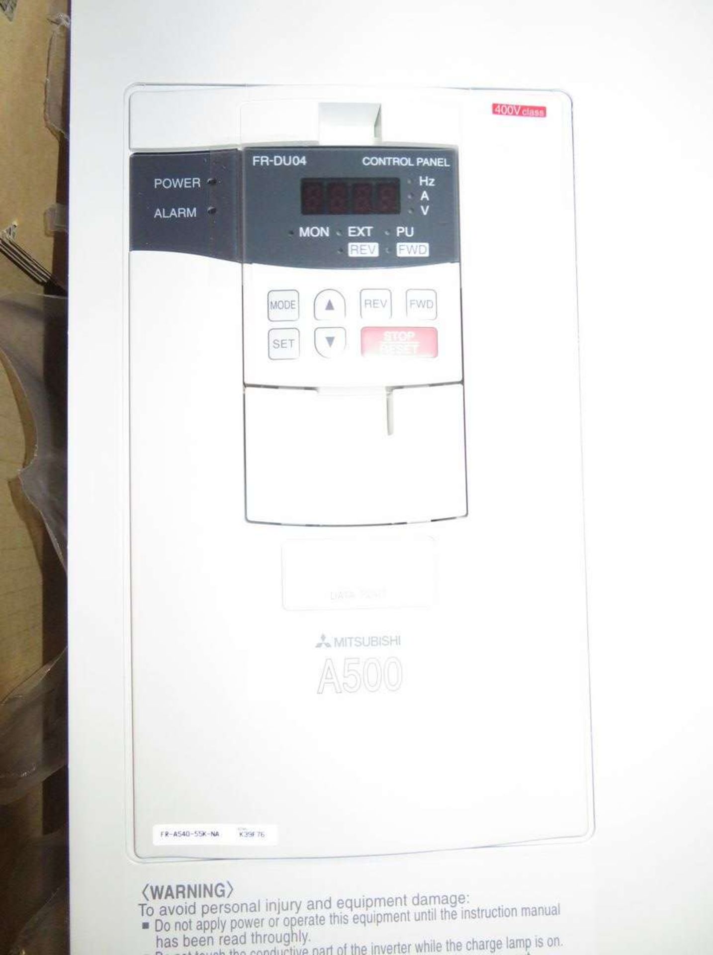 Mitsubishi FR-A500 New Transistorized Inverter - Image 3 of 5