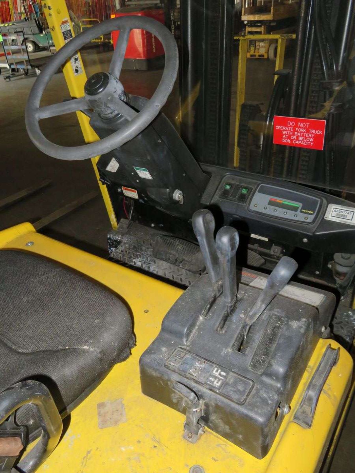 Hyster J40XMT 36V Electric Fork Truck - Image 7 of 9