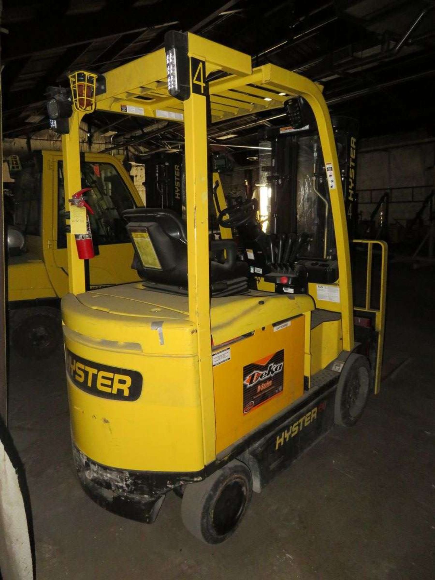 Hyster E60XN-33 36V Electric Fork Truck - Image 3 of 9