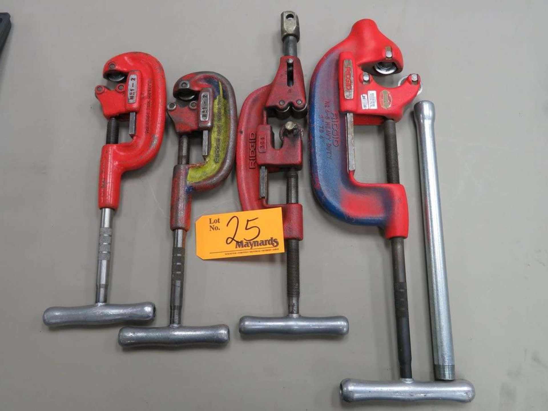 Ridgid (4) Pipe Cutters