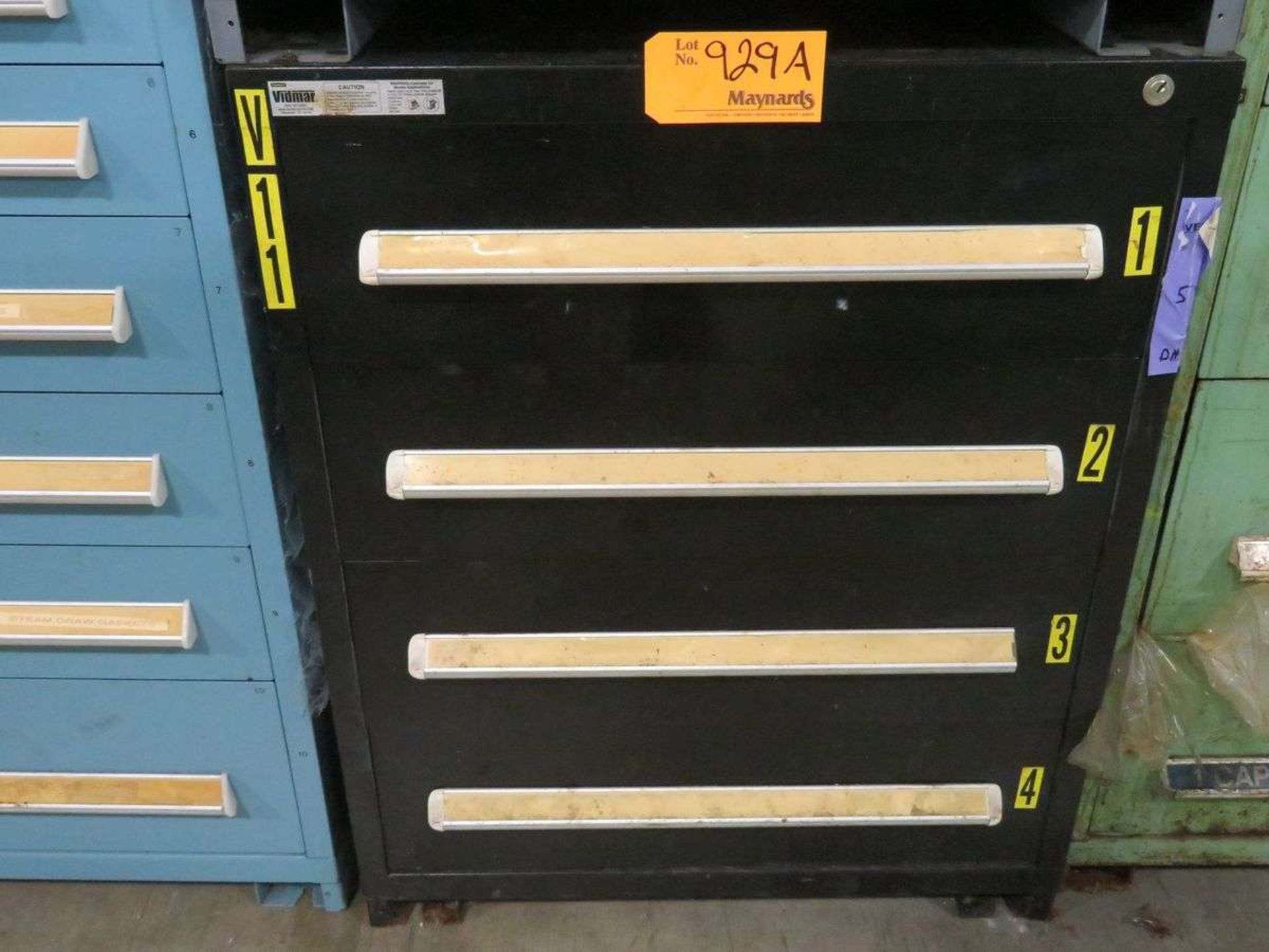 Heavy Duty 4-Drawer Parts Cabinet