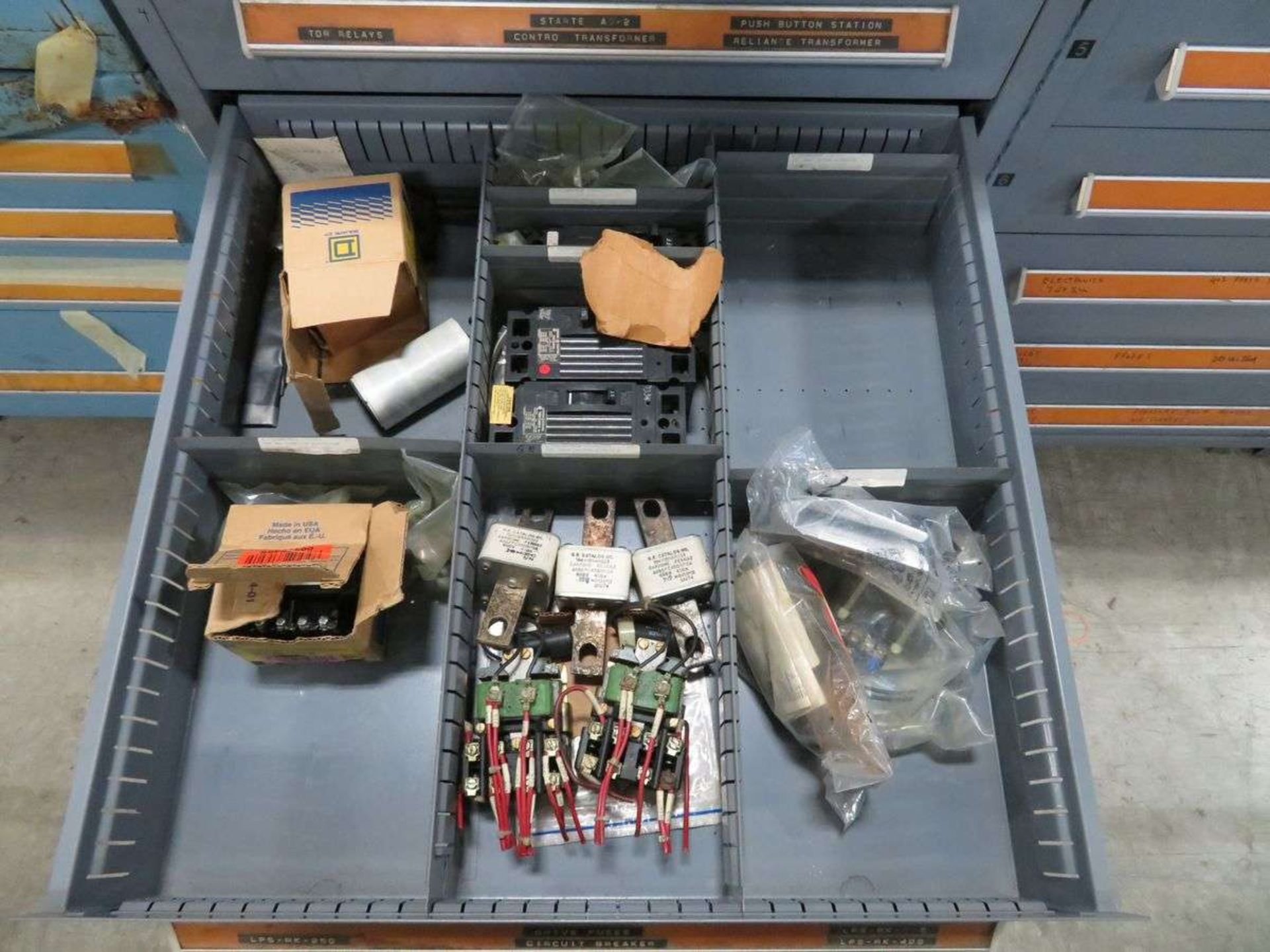 Stanley Vidmar Heavy Duty 8-Drawer Parts Cabinet - Bild 6 aus 8