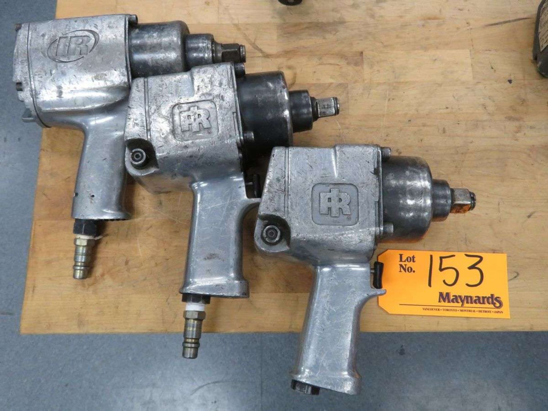 Ingersoll-Rand (3) 3/4" Drive Pneumatic Impact Wrenches