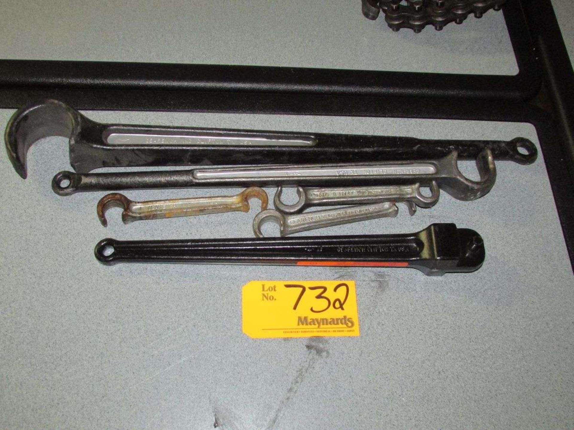 (6) Assorted Flange and Valve Wrenches