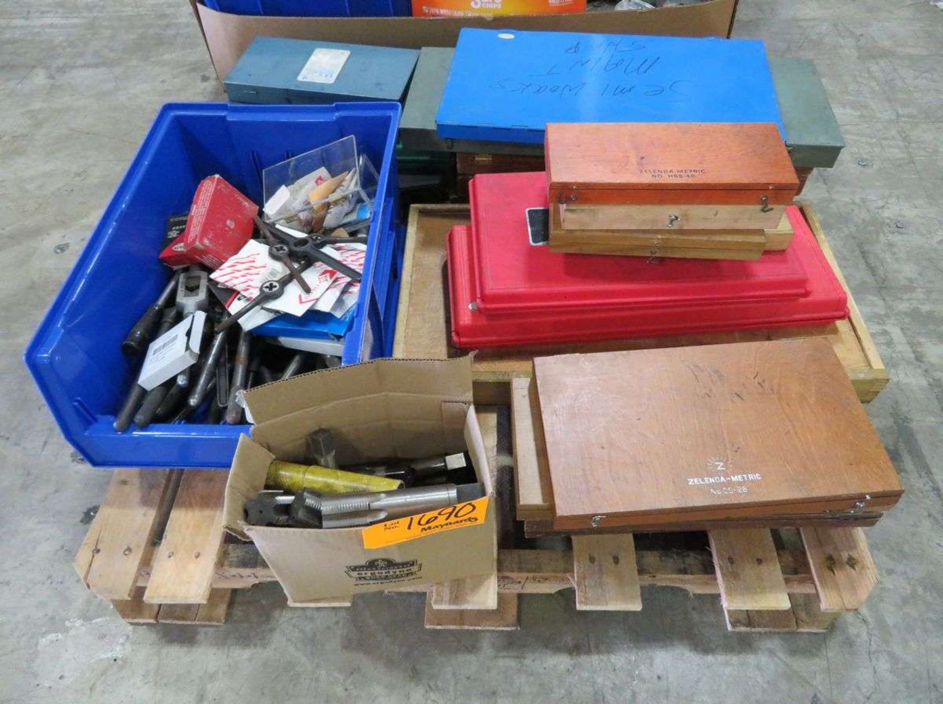 (1) Pallet of Assorted Tap and Die Sets