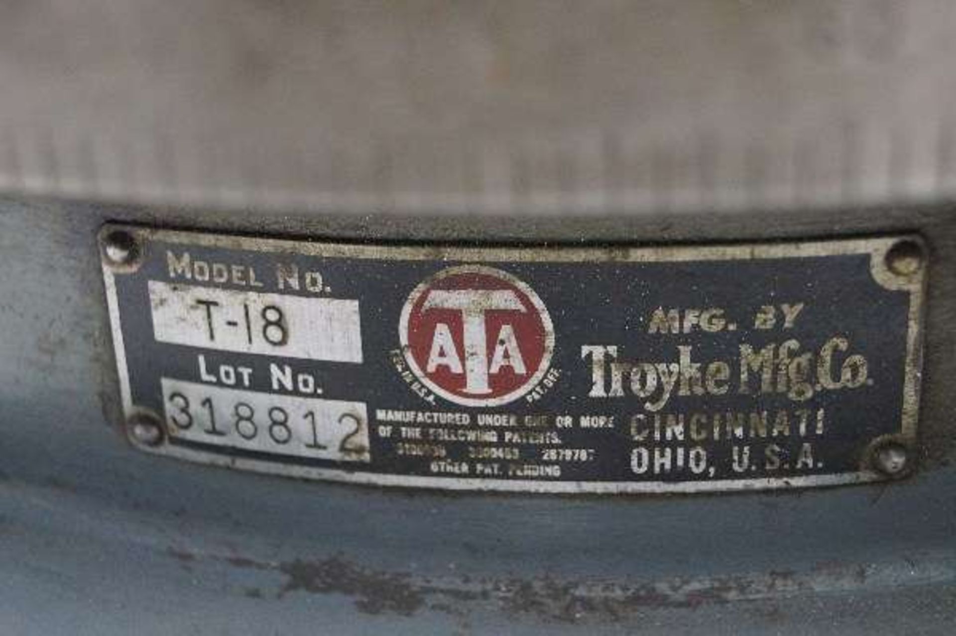 Troyke 18" T-Slotted Rotary Table - Image 2 of 2